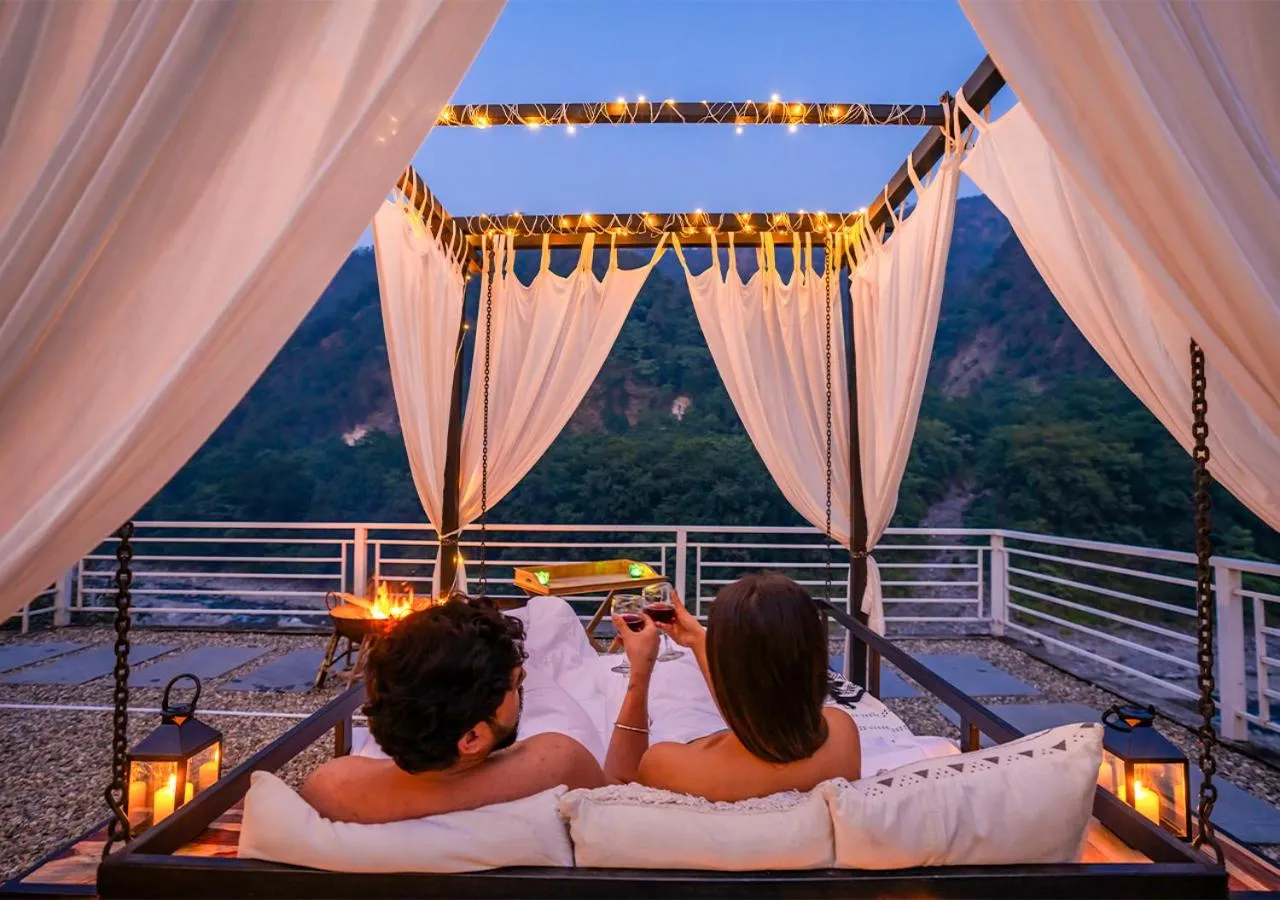 Balcony/Terrace in Moustache Rishikesh Riverside Resort
