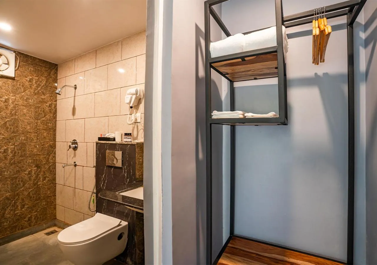 Toilet in Moustache Rishikesh Riverside Resort