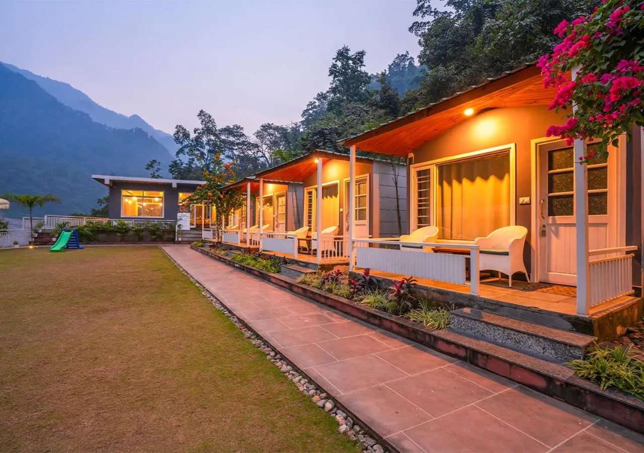 Property building in Moustache Rishikesh Riverside Resort