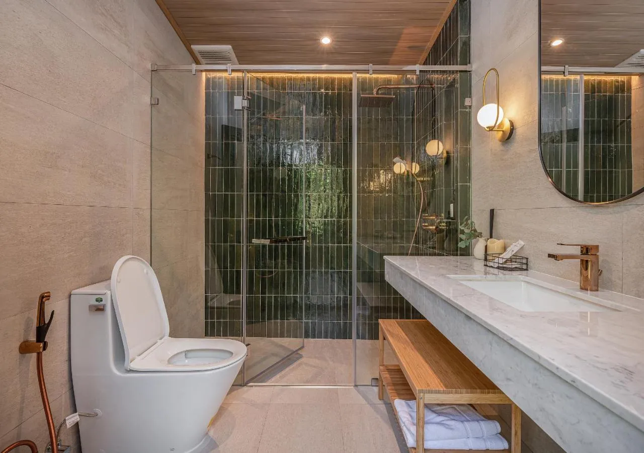 Bathroom in The Stream House