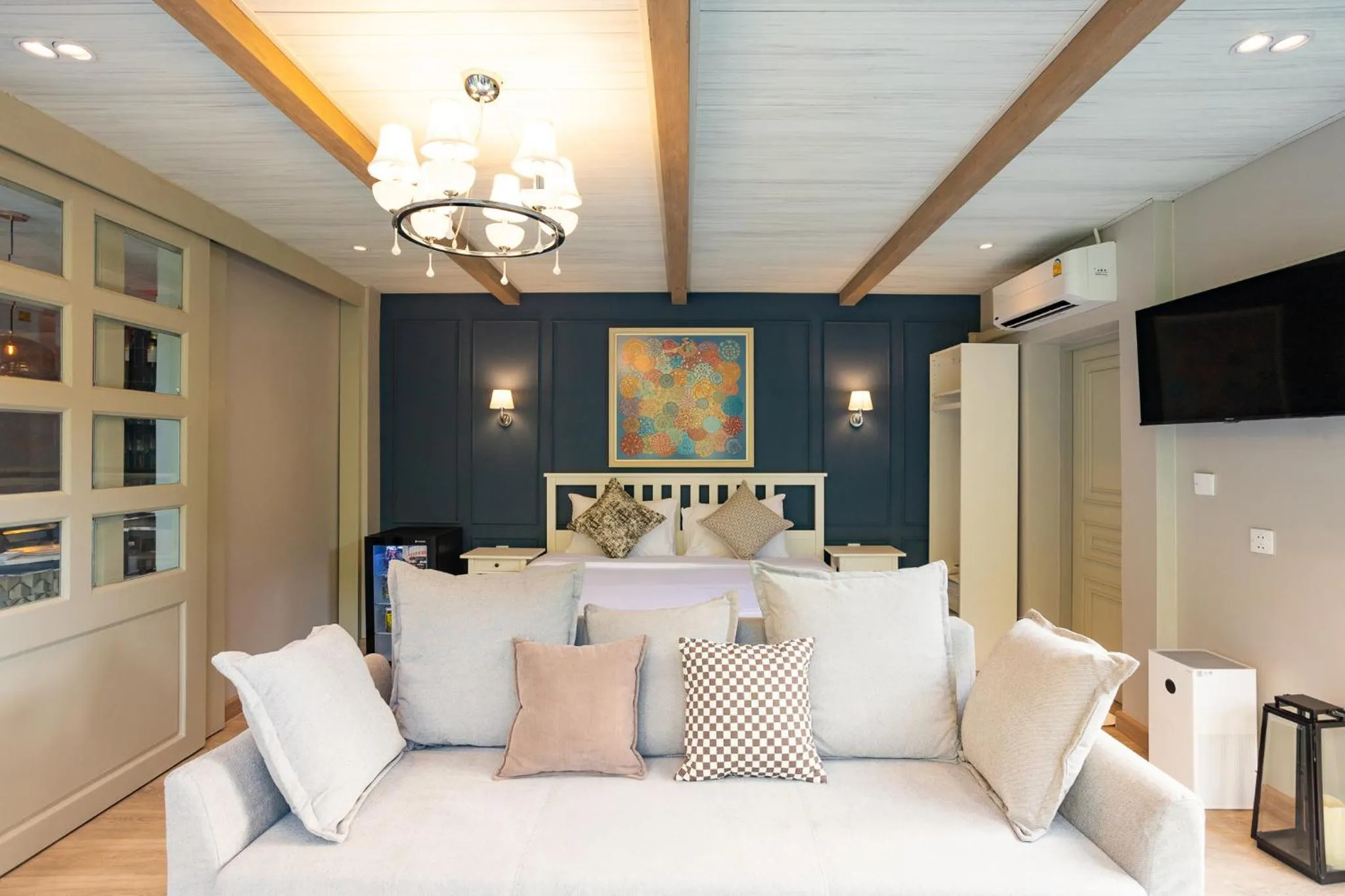 Bed in The Stream House