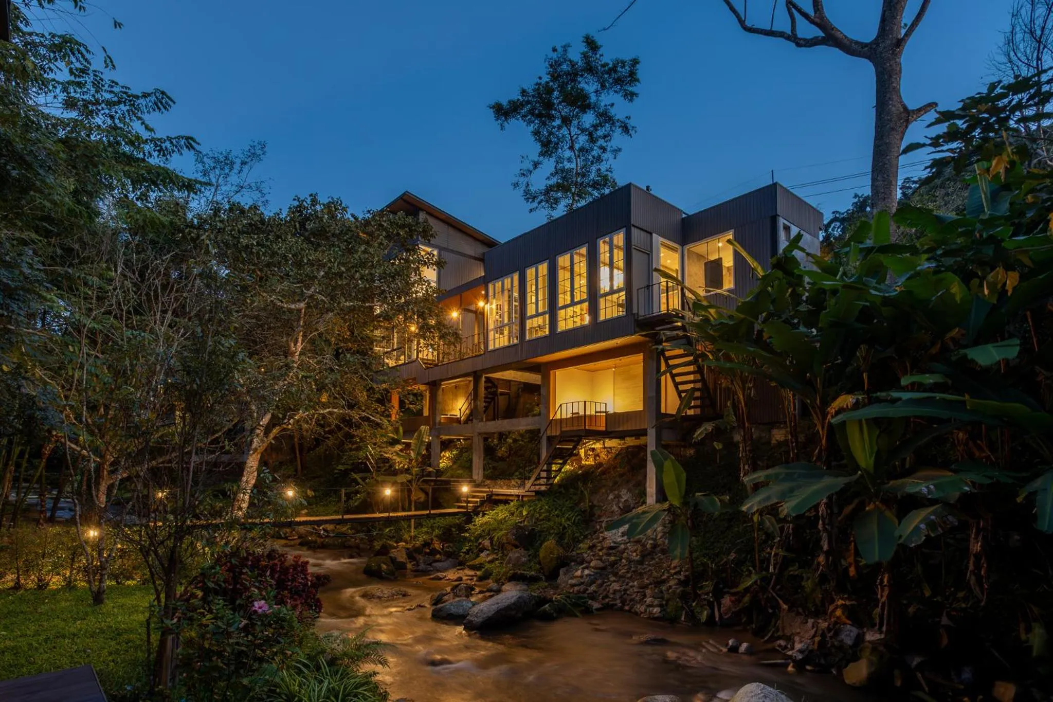 Property building in The Stream House