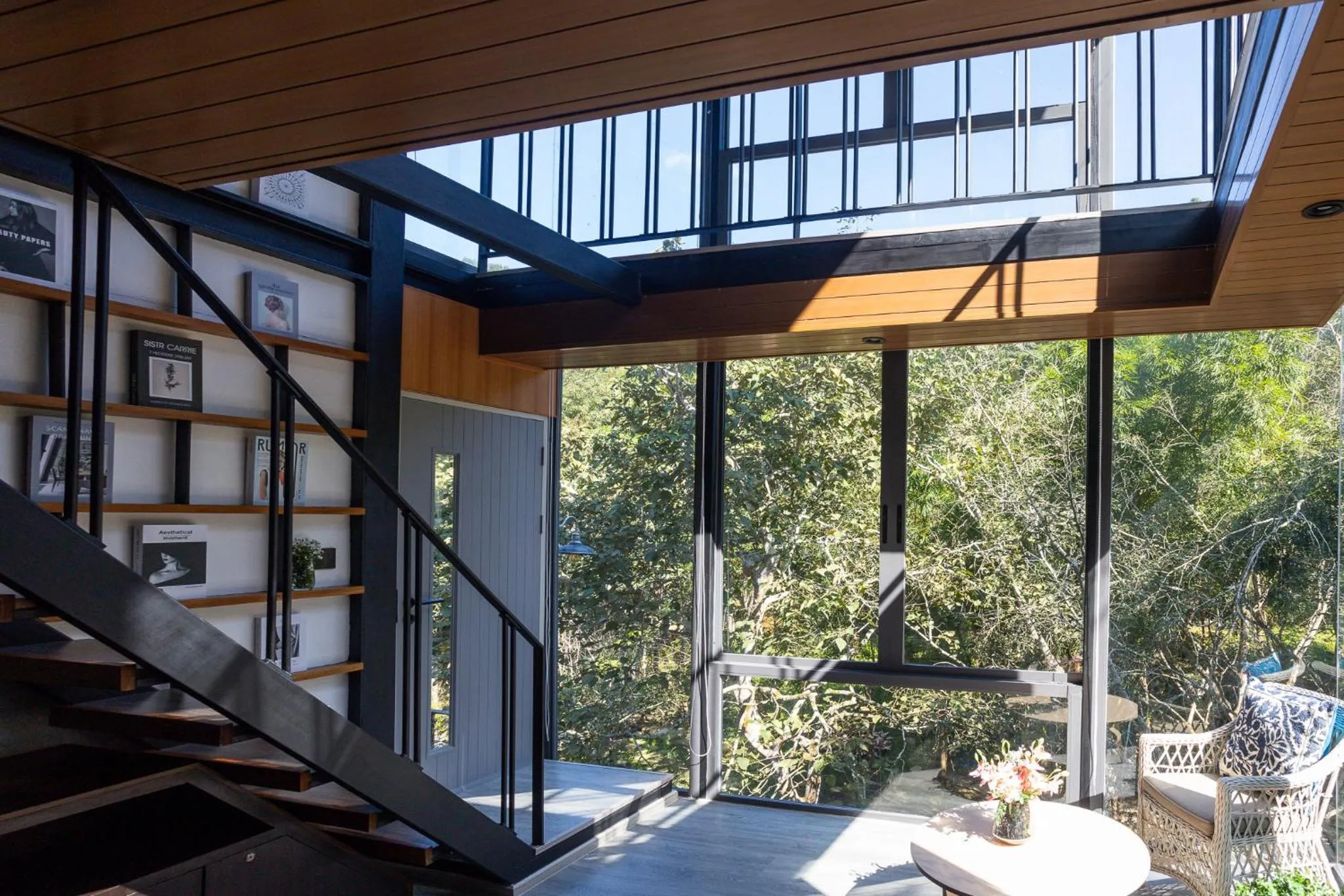 Day in The Stream House