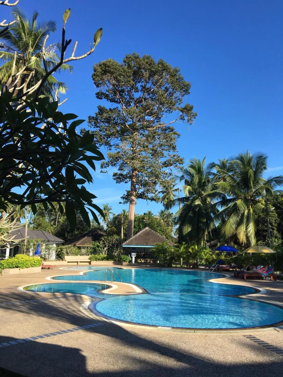 Swimming pool in Suan Bankrut Beach Resort