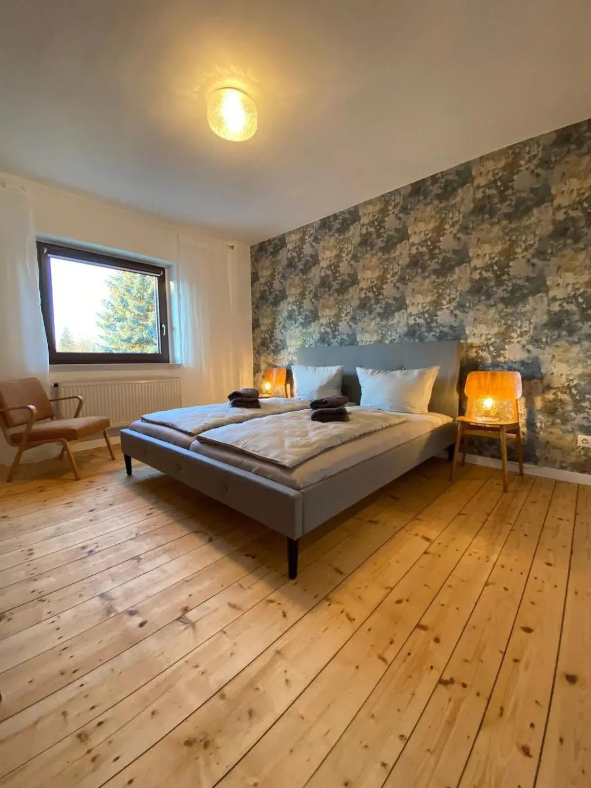 Bedroom, Bed in Ferienhaus Chemnitz Bedroom, Bed in Ferienhaus Chemnitz