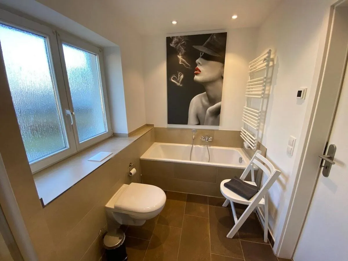 Bathroom in Ferienhaus Chemnitz