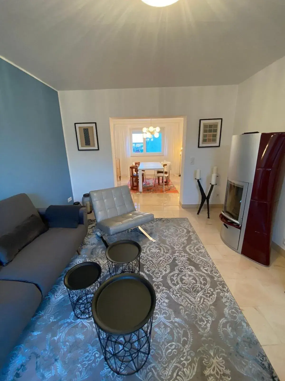 Living room in Ferienhaus Chemnitz Living room in Ferienhaus Chemnitz