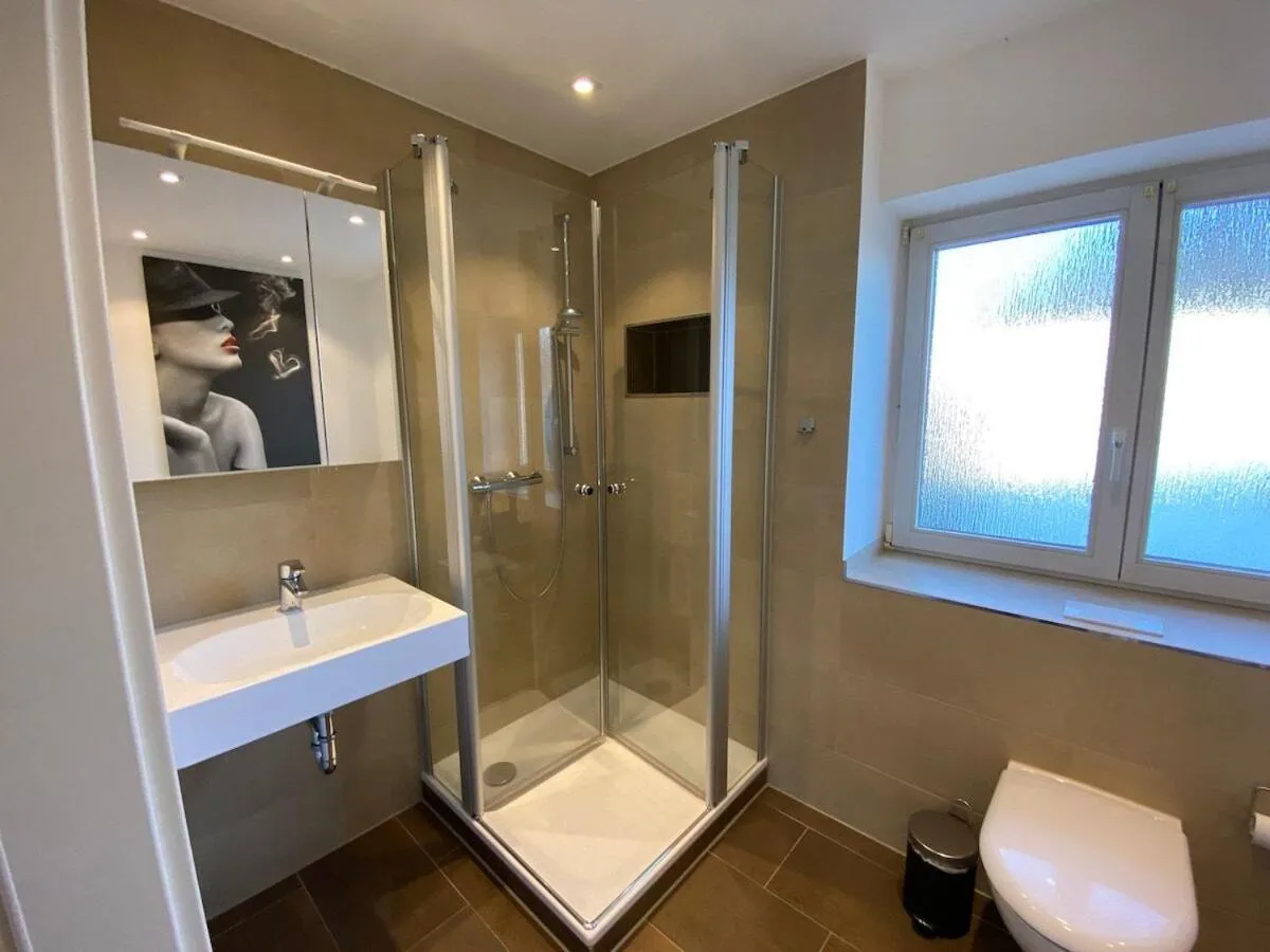 Bathroom in Ferienhaus Chemnitz