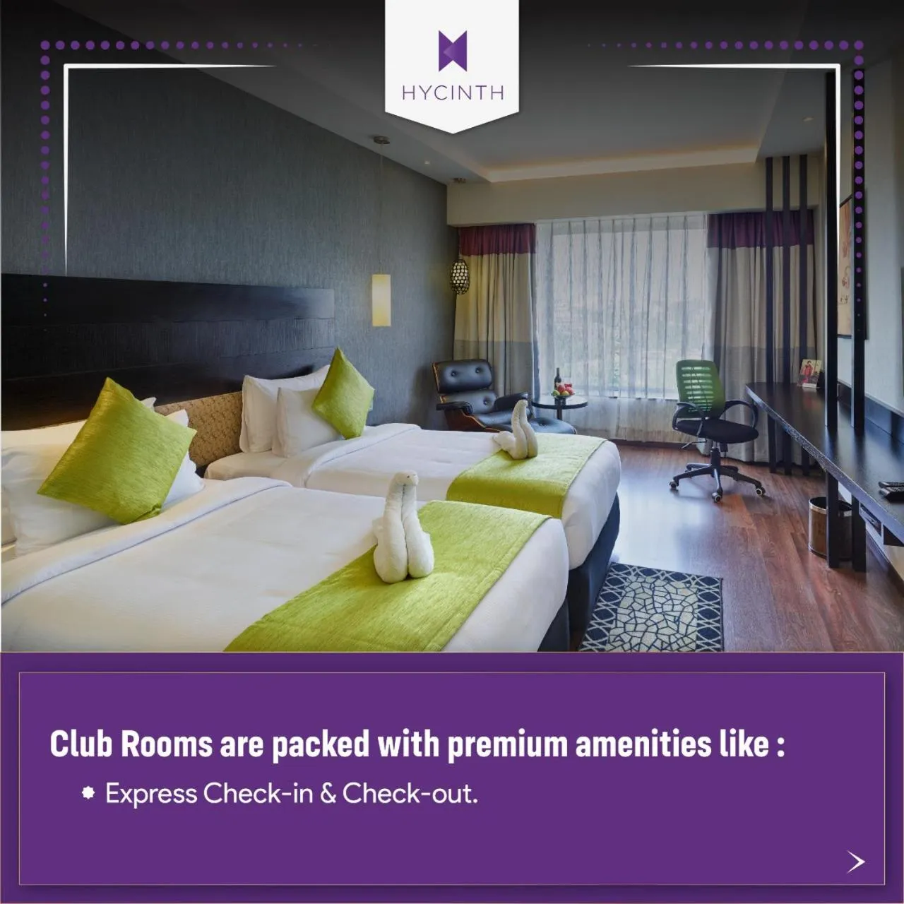 Photo of the whole room, Bed in HYCINTH Hotels