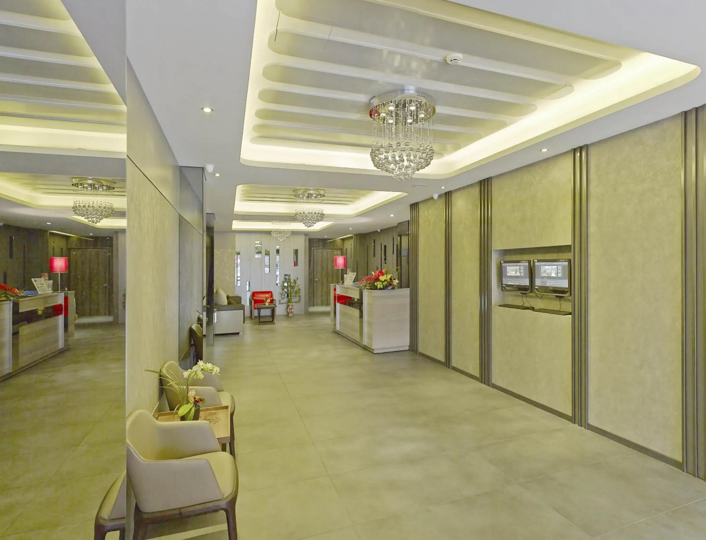 Lobby or reception in Beauty Hotels Taipei - Hotel B7 Lobby or reception in Beauty Hotels Taipei - Hotel B7