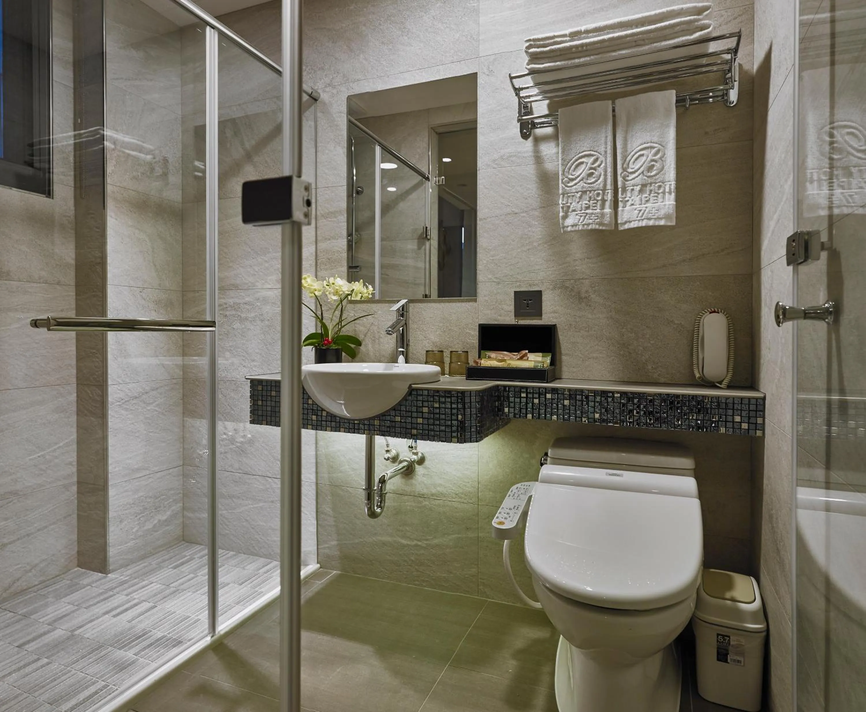 Bathroom in Beauty Hotels Taipei - Hotel B7