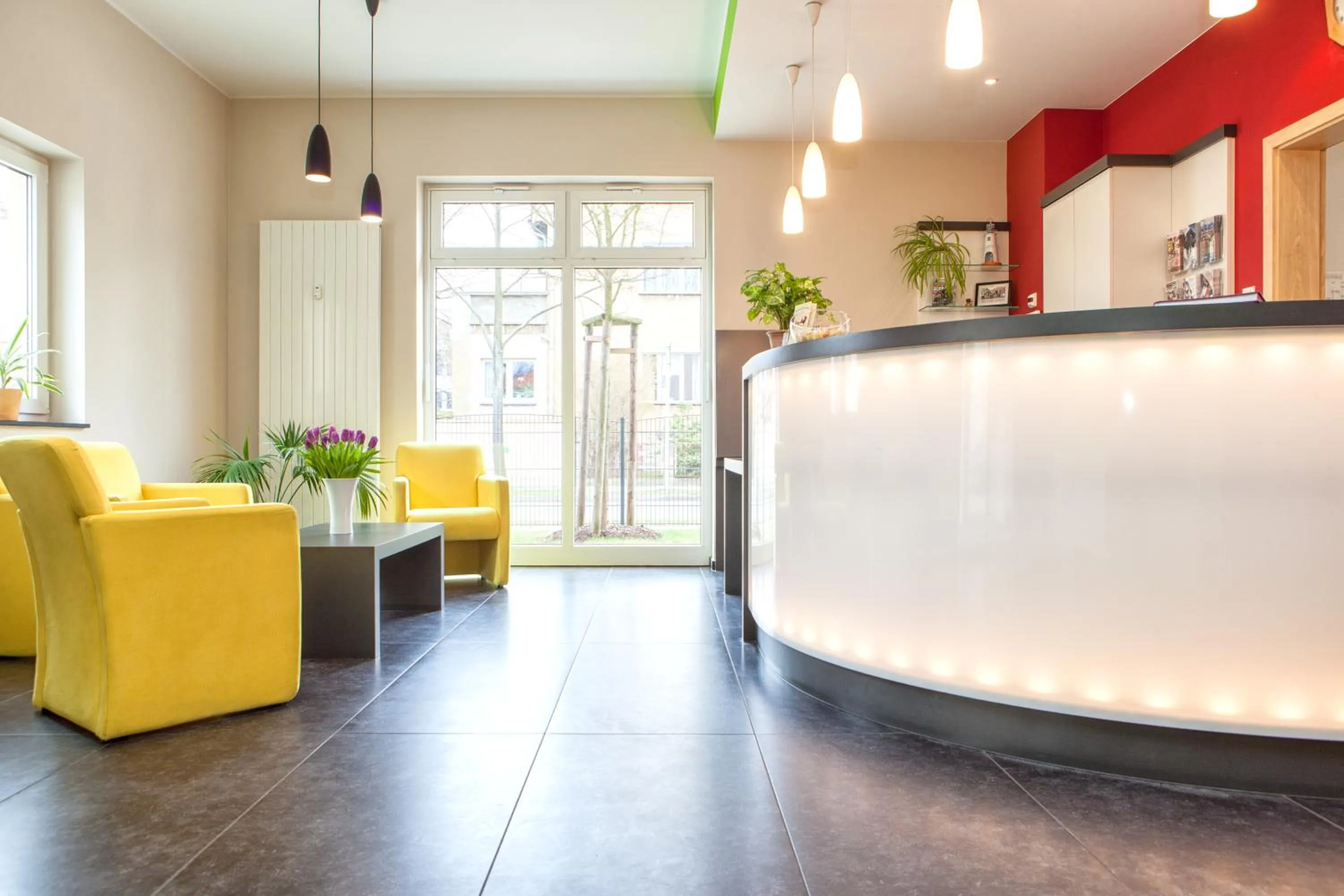 Lobby or reception in Hotel Mit-Mensch