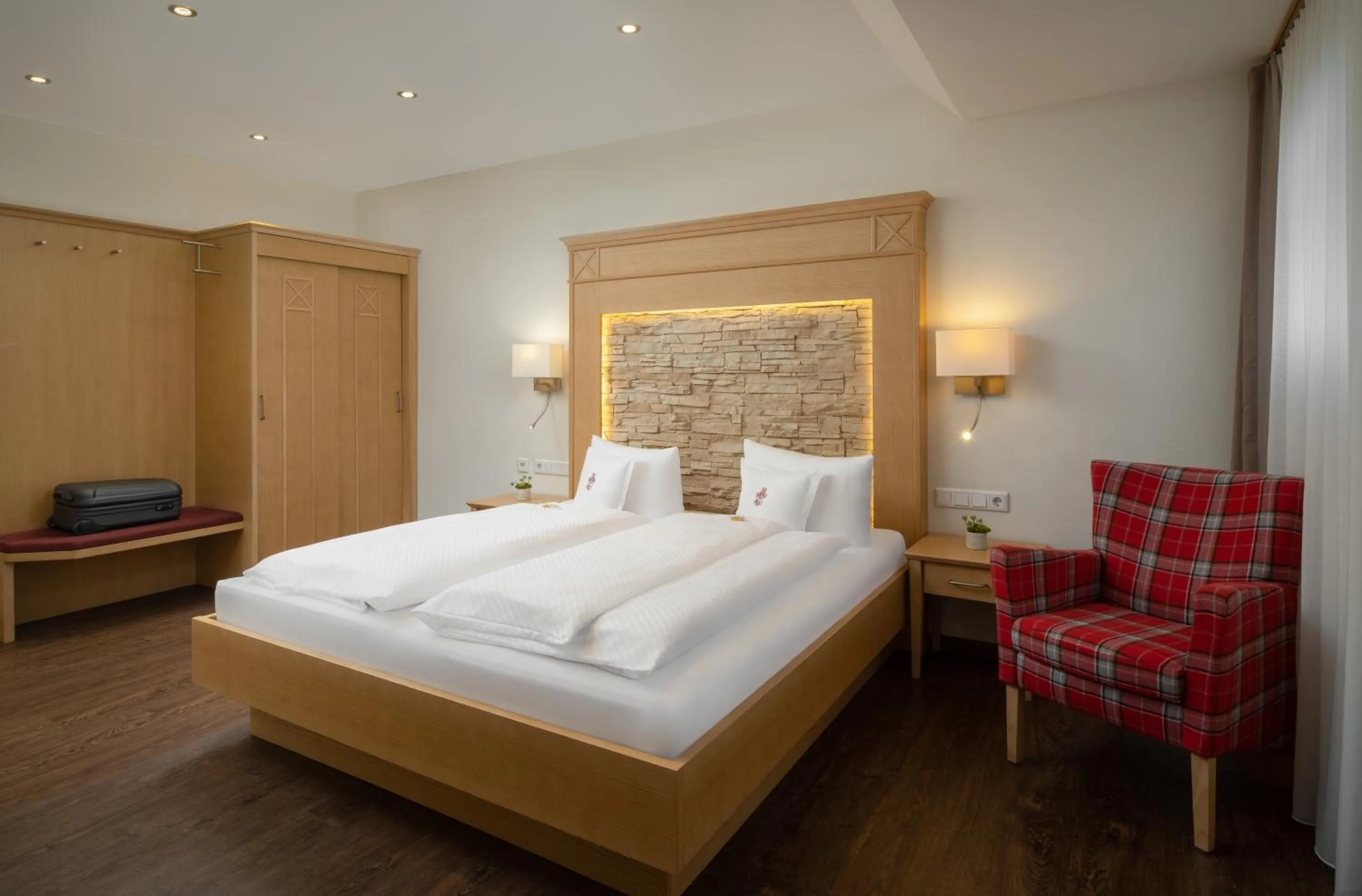 Photo of the whole room, Bed in Ringhotel Winzerhof