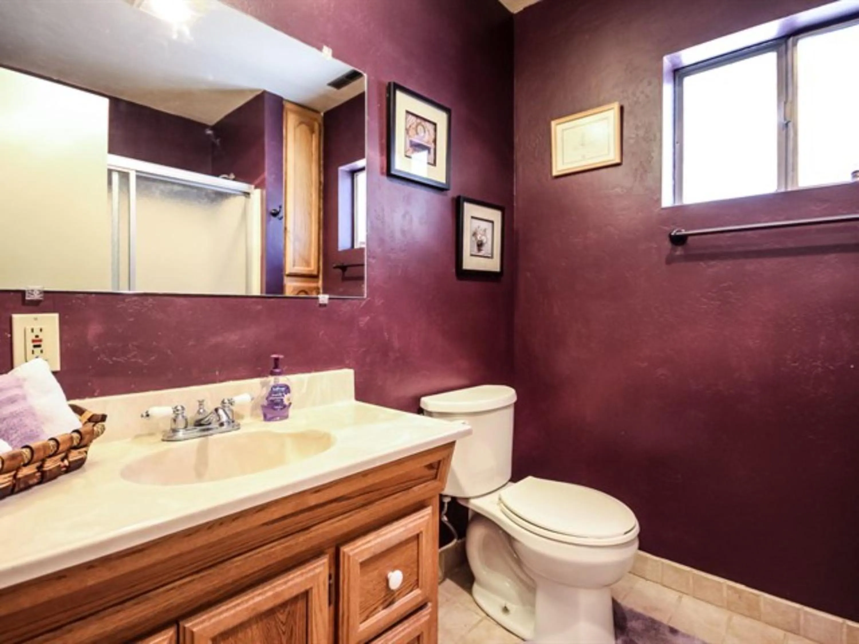 Bathroom in Idle Hours Inn - 1945 by Big Bear Vacations