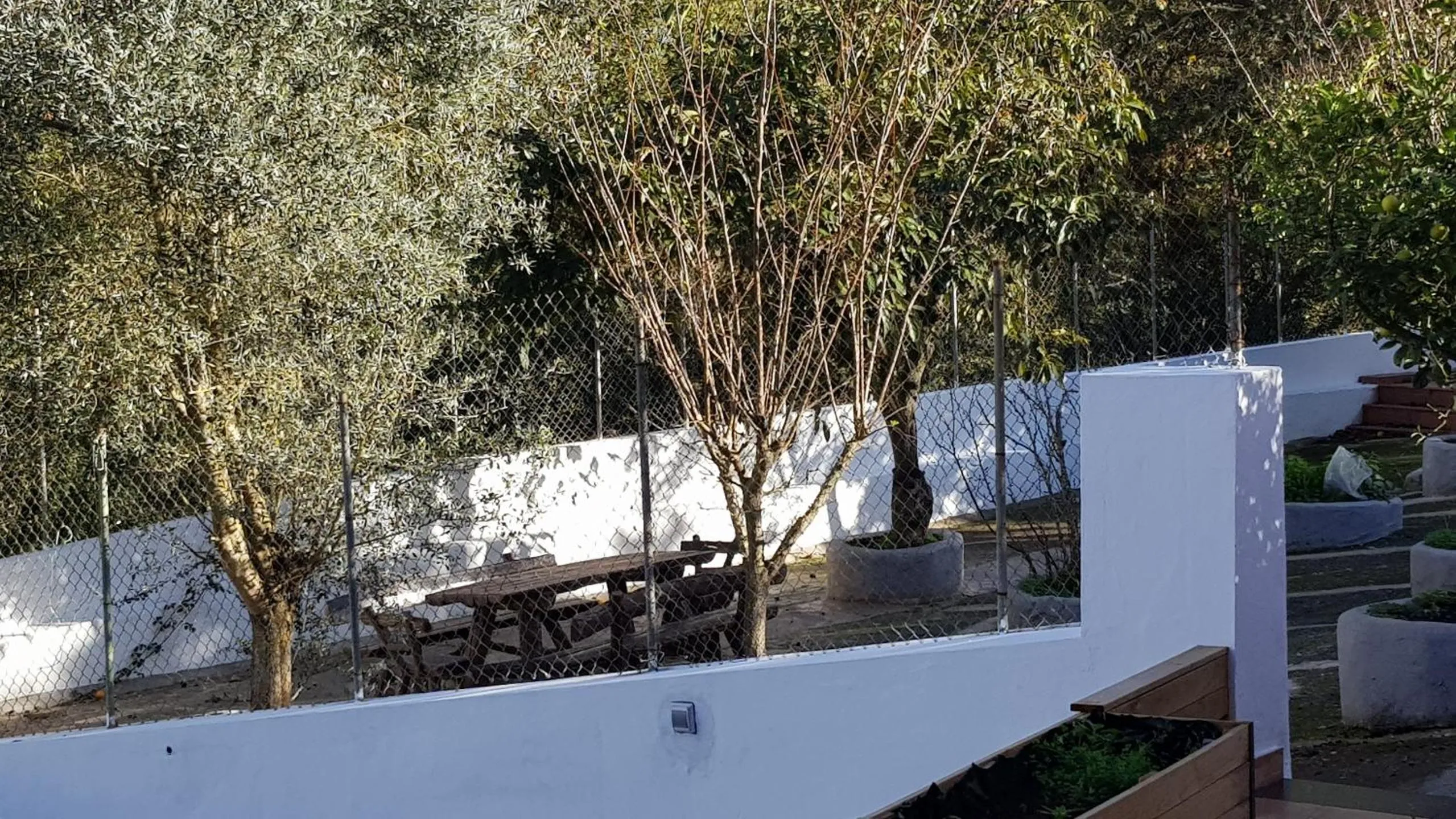 Garden view in Casitas Gutiérrez