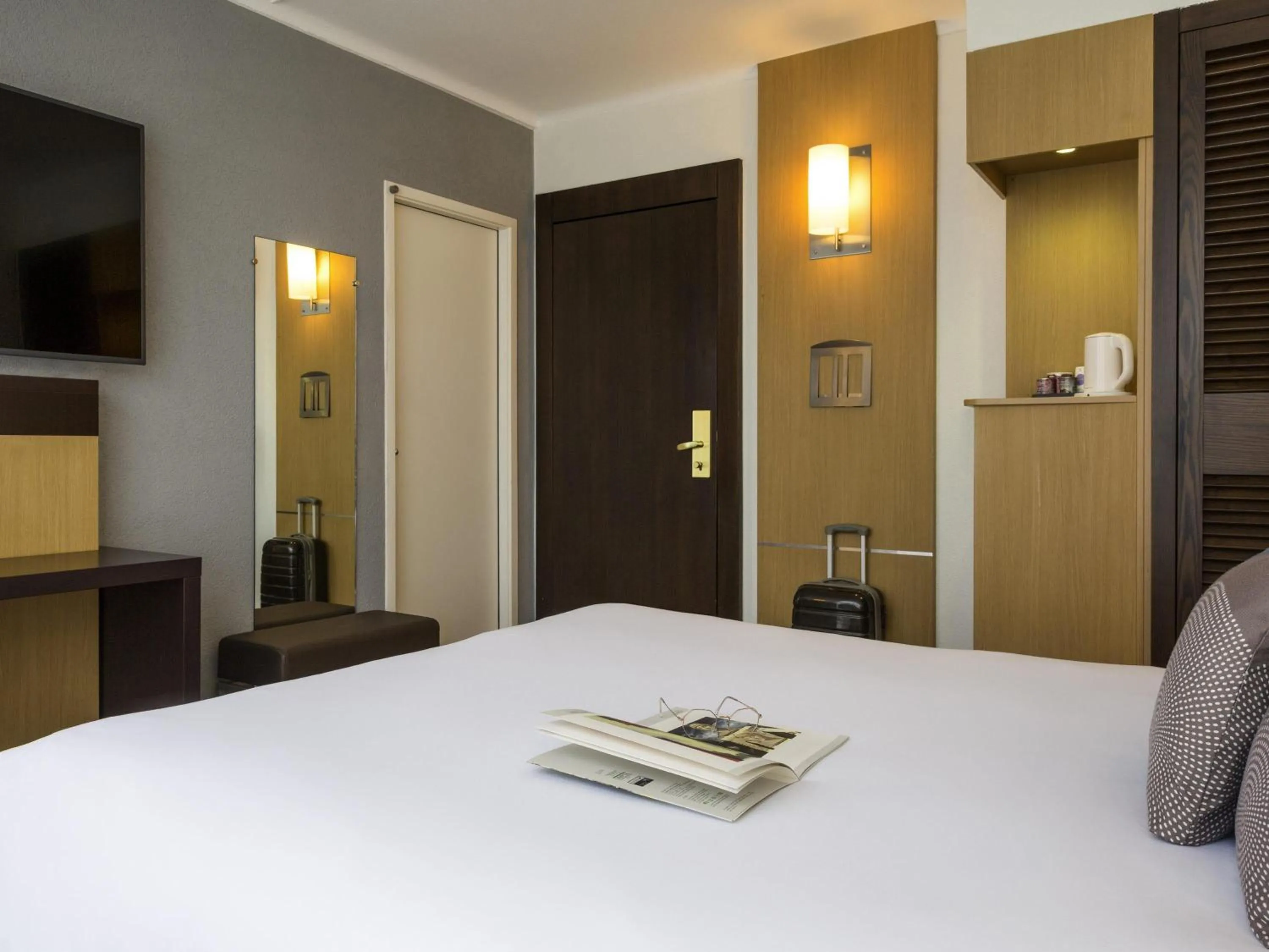 Bedroom, Bed in Novotel Genève Centre