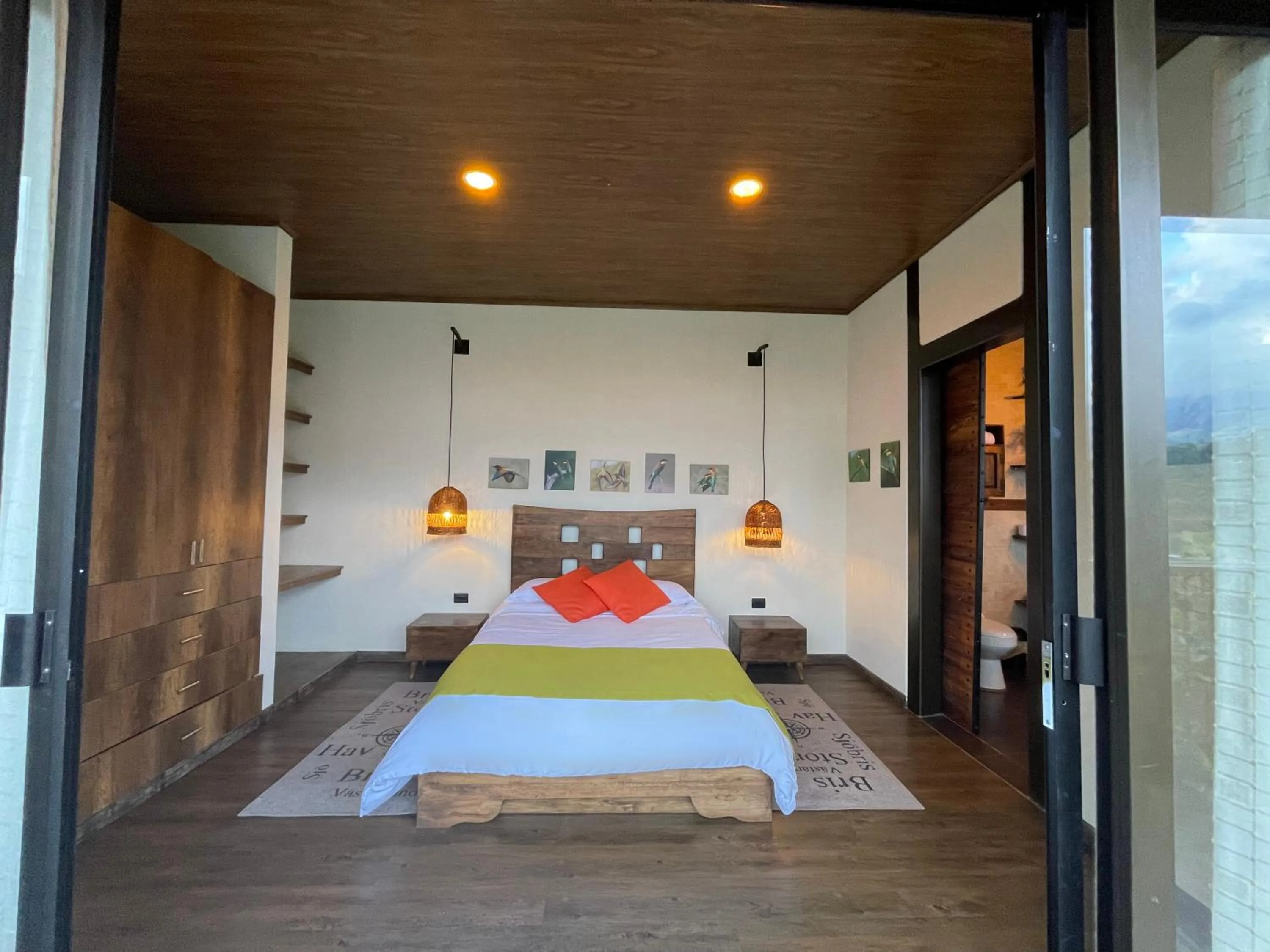Bedroom, Bed in Natubri Ecohotel