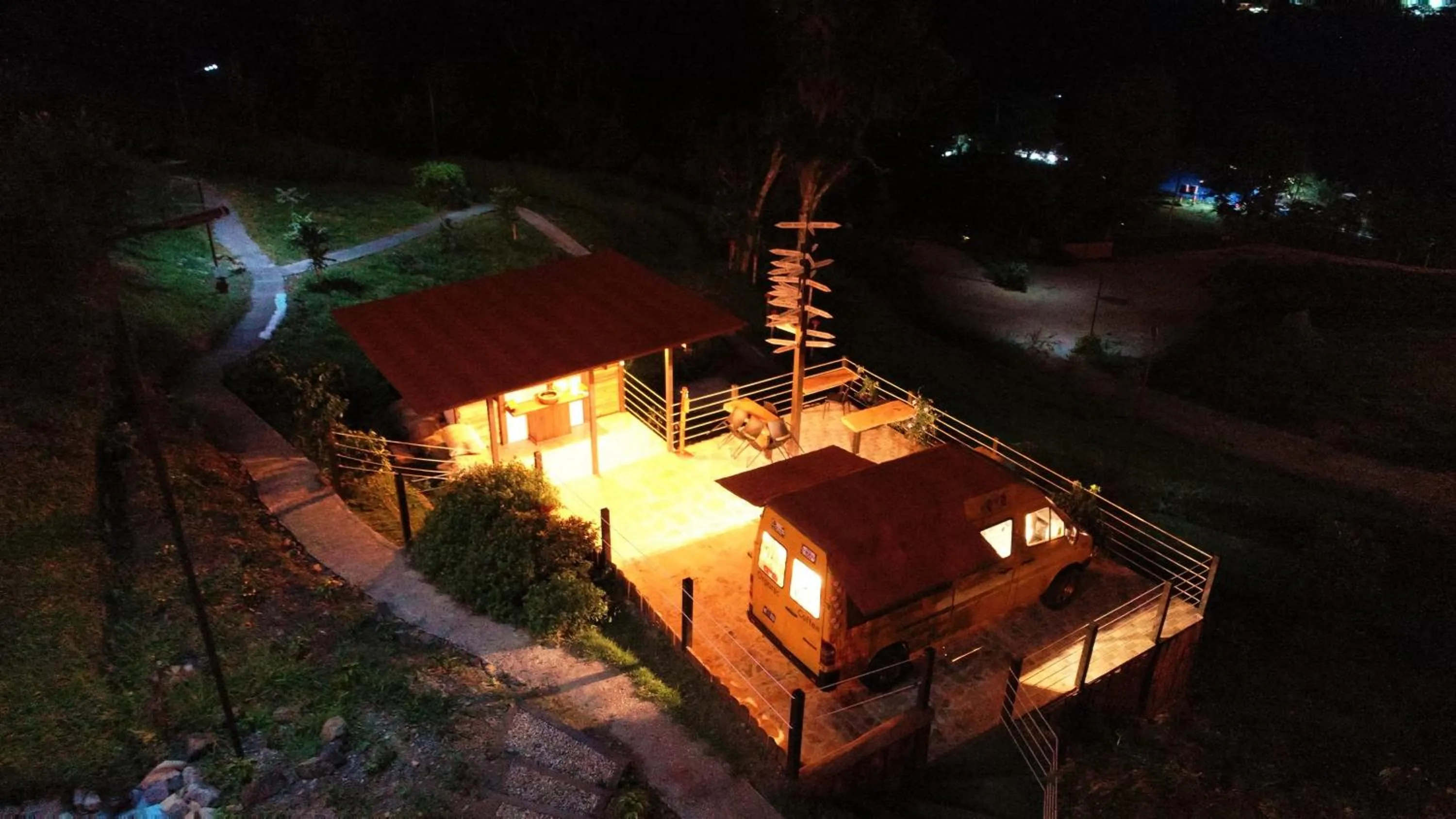 Bird's eye view in Natubri Ecohotel