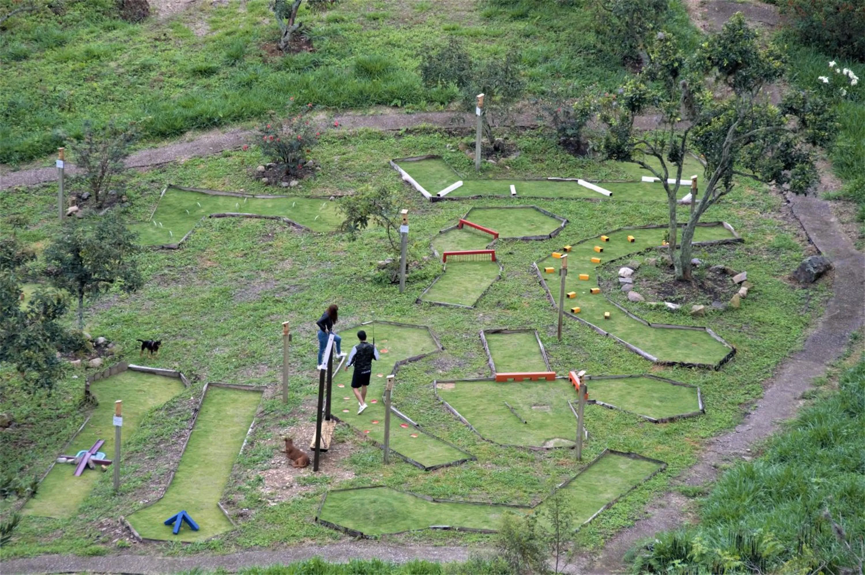 Minigolf in Natubri Ecohotel