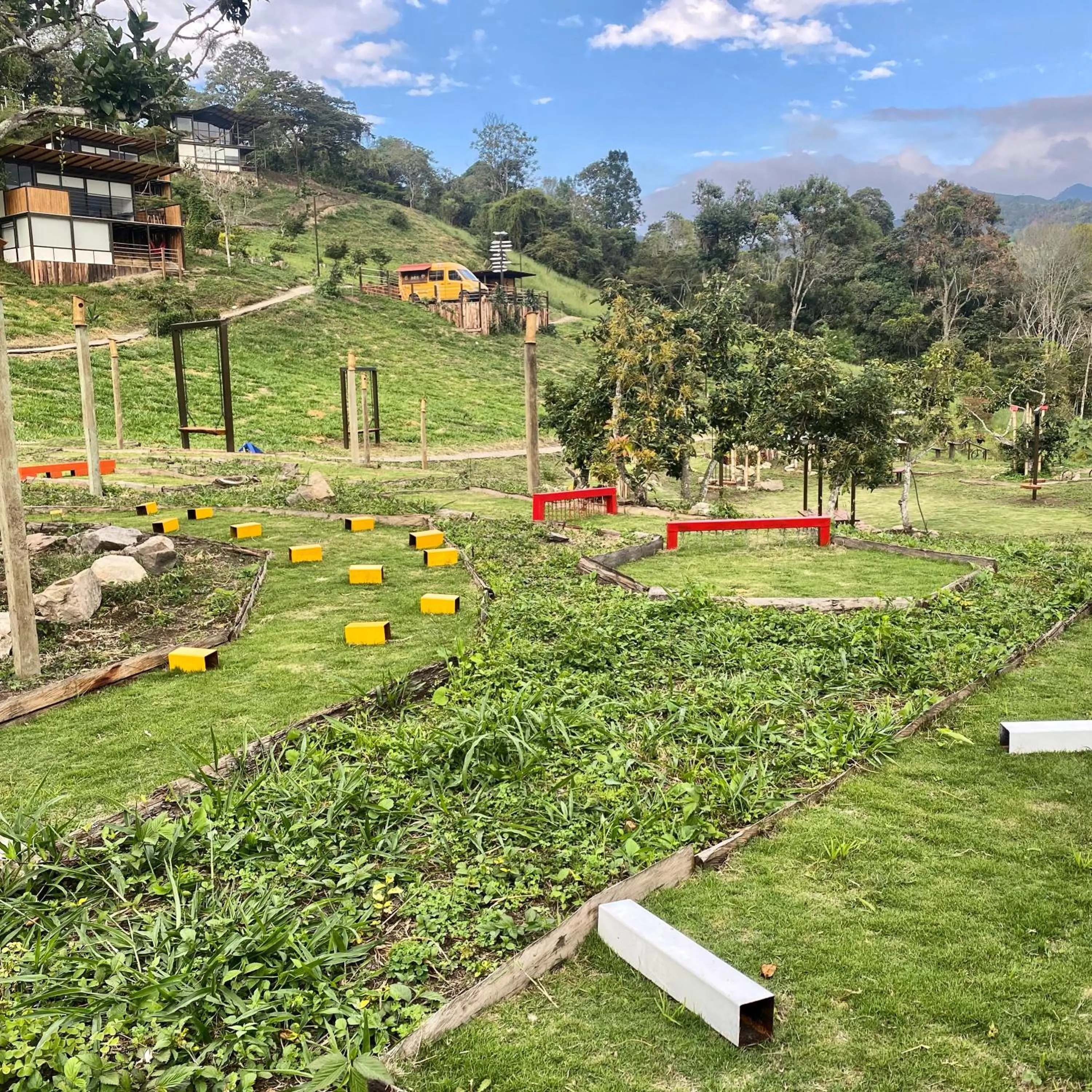 Children play ground in Natubri Ecohotel