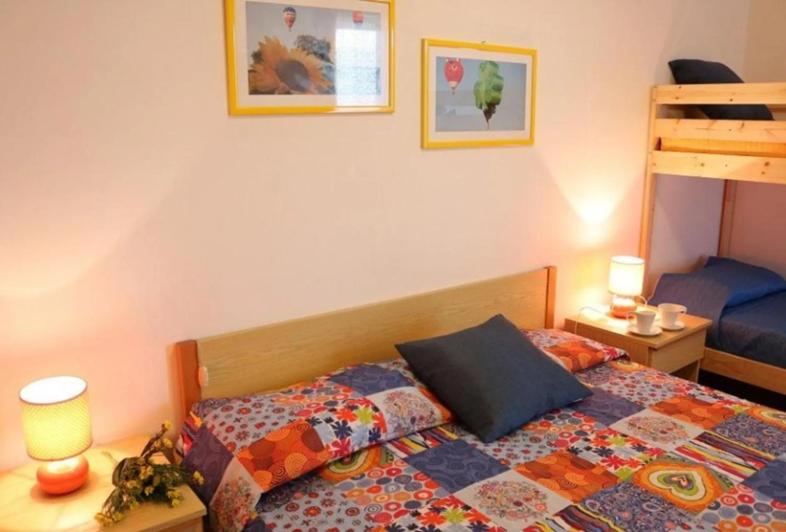Bedroom, Bed in Superb apartment with sea view