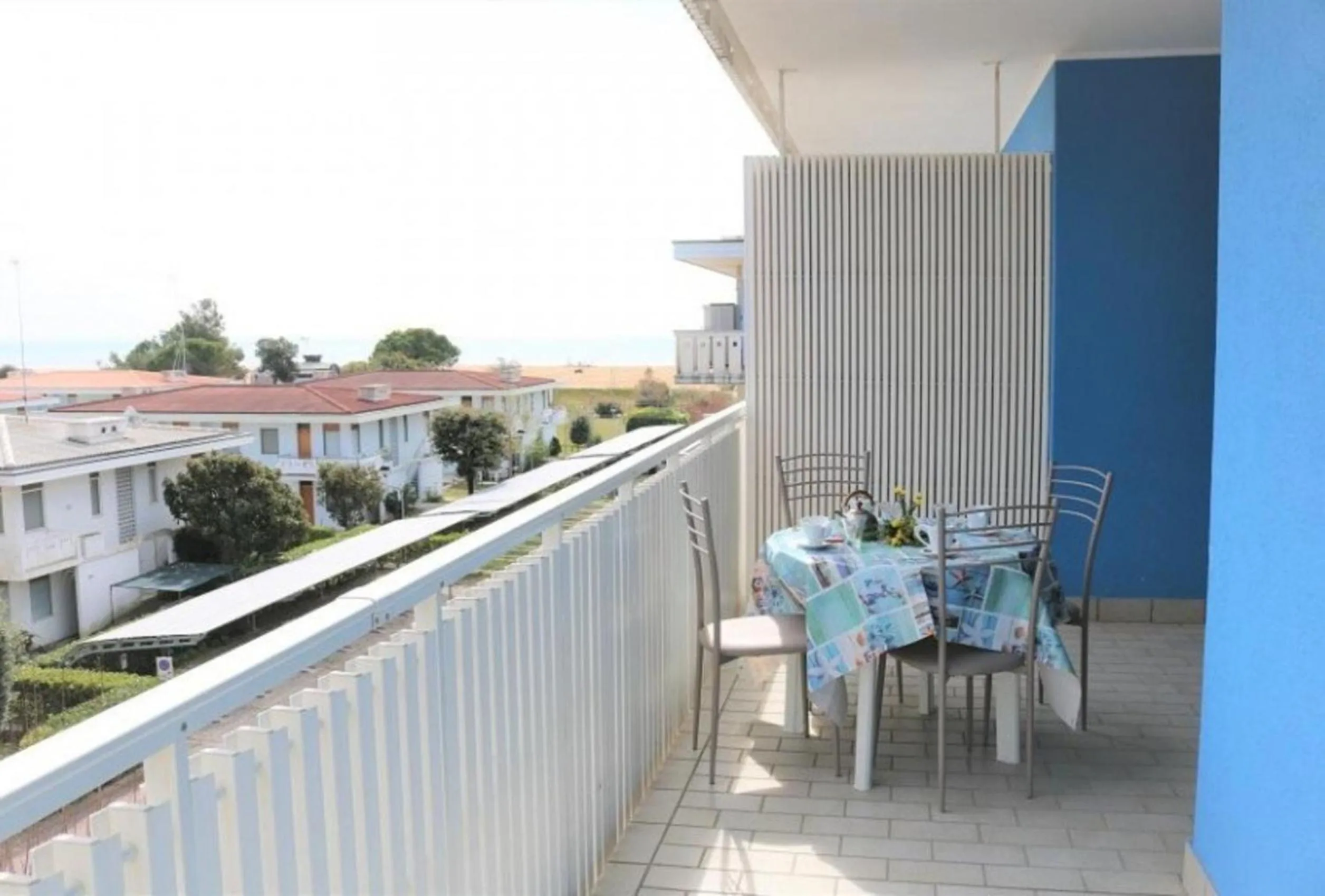 Balcony/Terrace in Superb apartment with sea view
