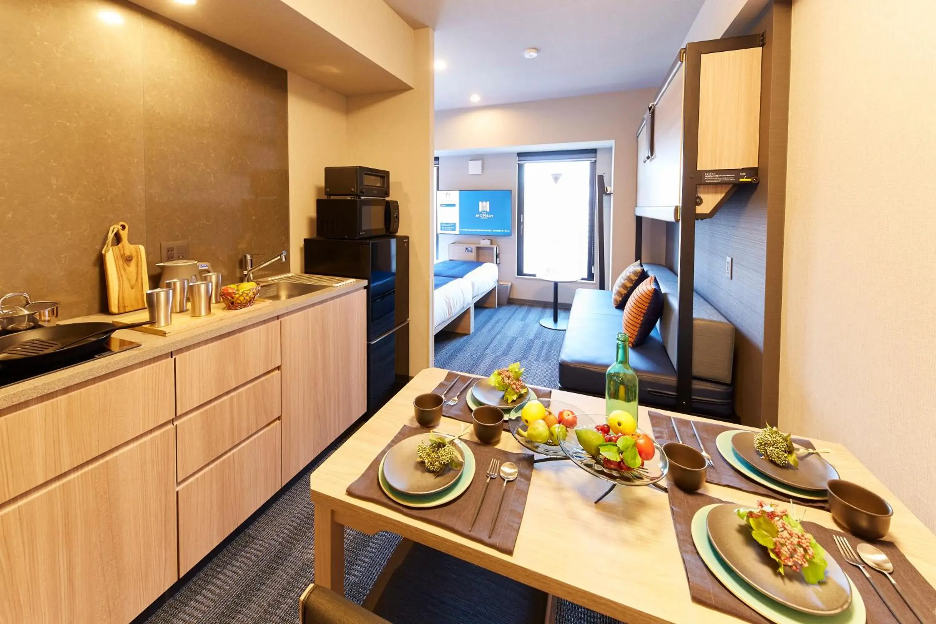 Standard King Room with Washing Machine in MONday Apart Asakusabashi Akihabara Standard King Room with Washing Machine in MONday Apart Asakusabashi Akihabara