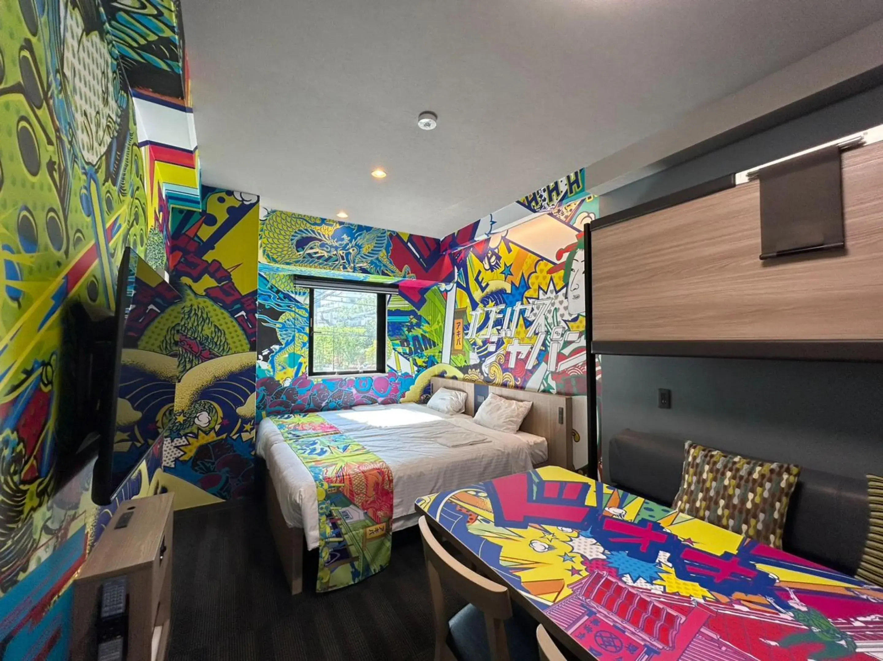 Photo of the whole room, Bed in MONday Apart Asakusabashi Akihabara Photo of the whole room, Bed in MONday Apart Asakusabashi Akihabara