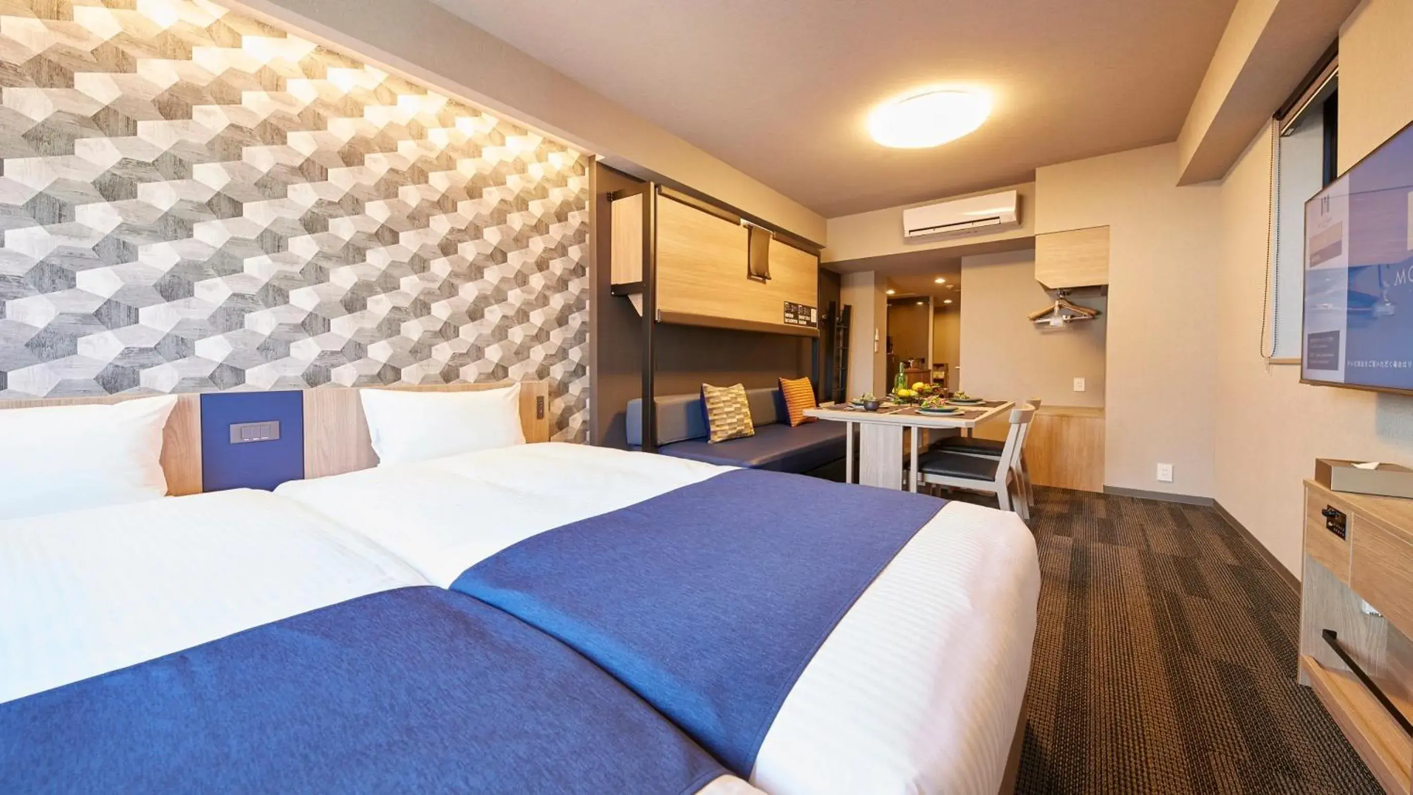 Bed in MONday Apart Asakusabashi Akihabara Bed in MONday Apart Asakusabashi Akihabara