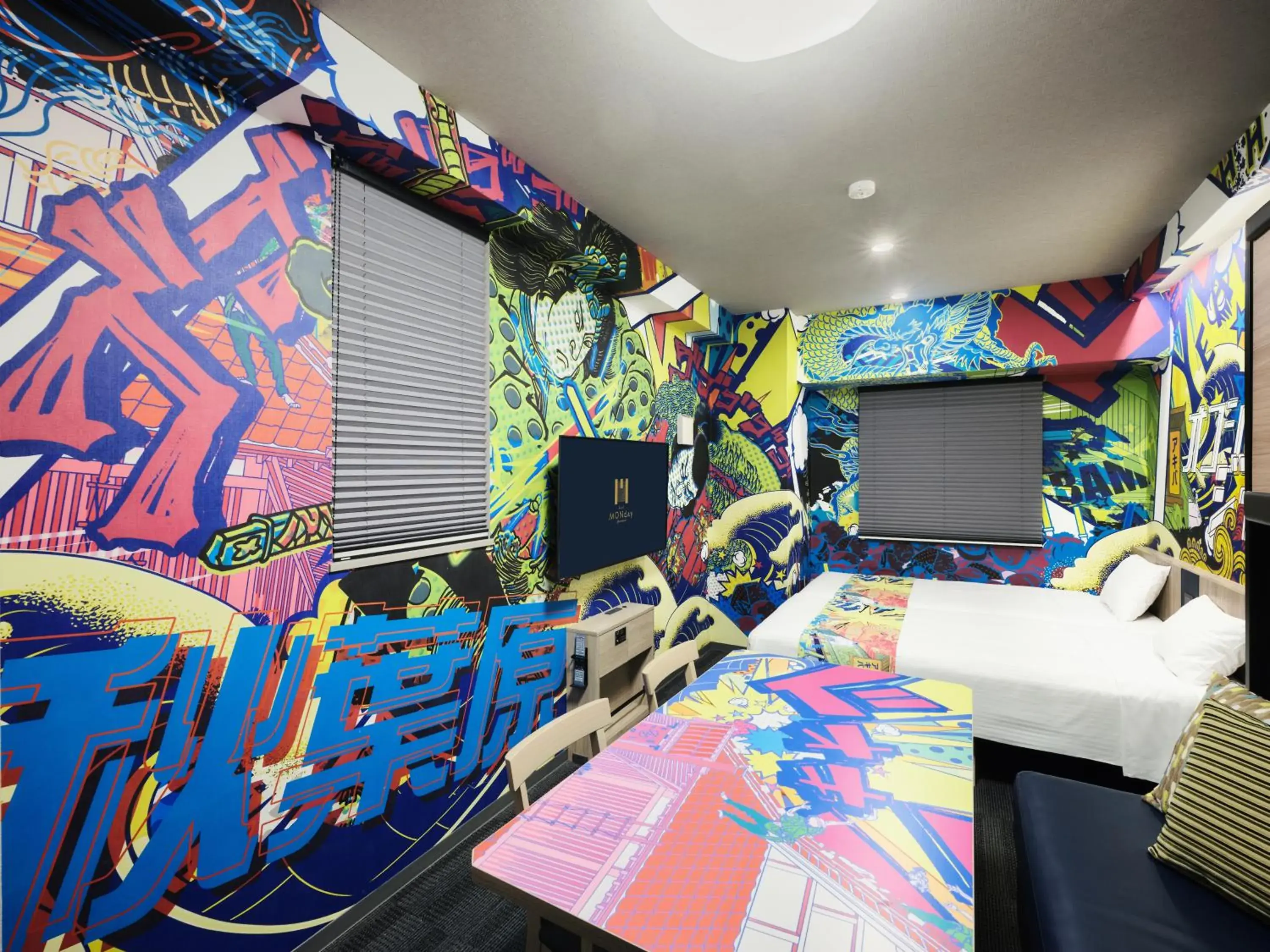 Bed in MONday Apart Asakusabashi Akihabara Bed in MONday Apart Asakusabashi Akihabara