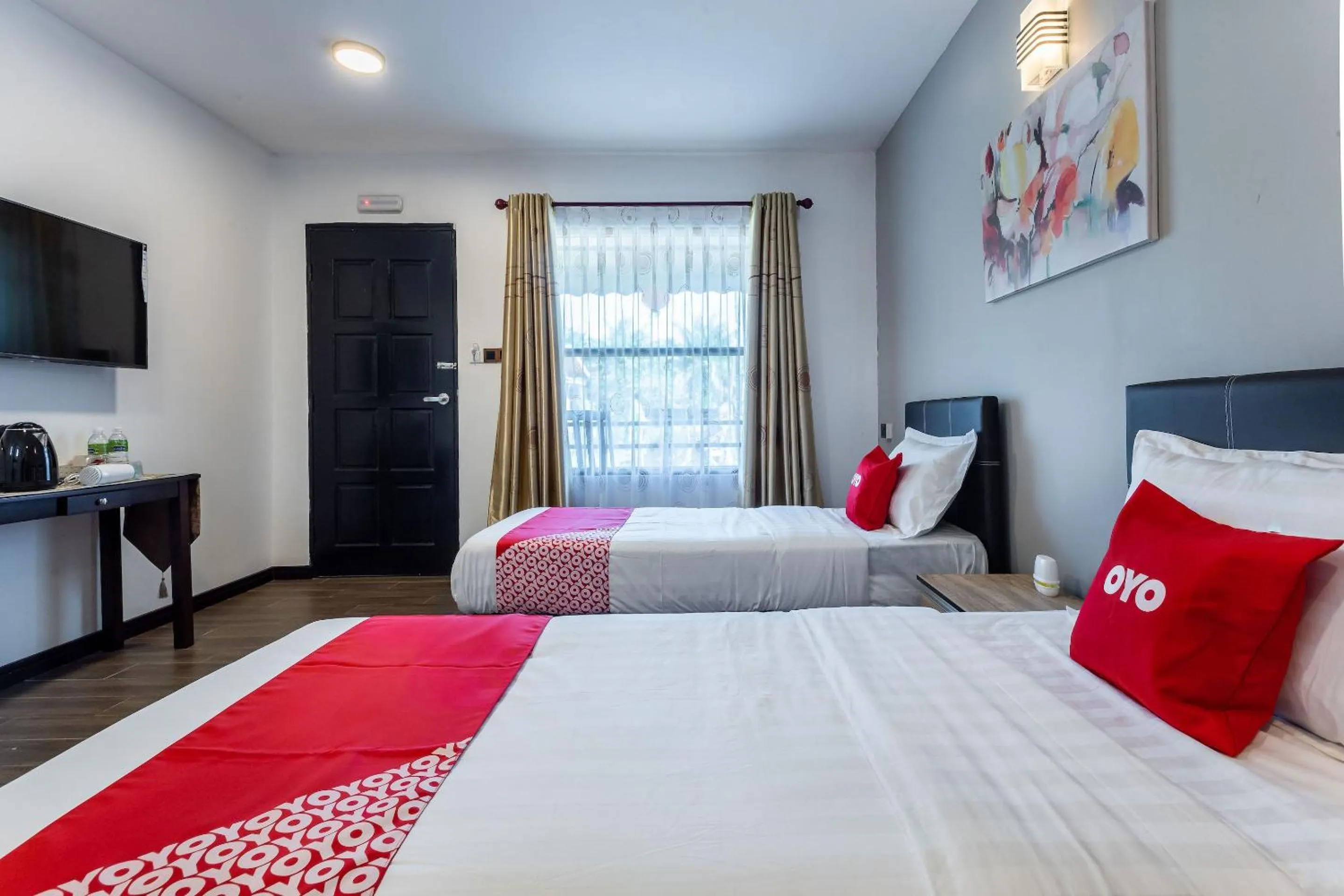 Bedroom in OYO 90149 Pua Family Semporna