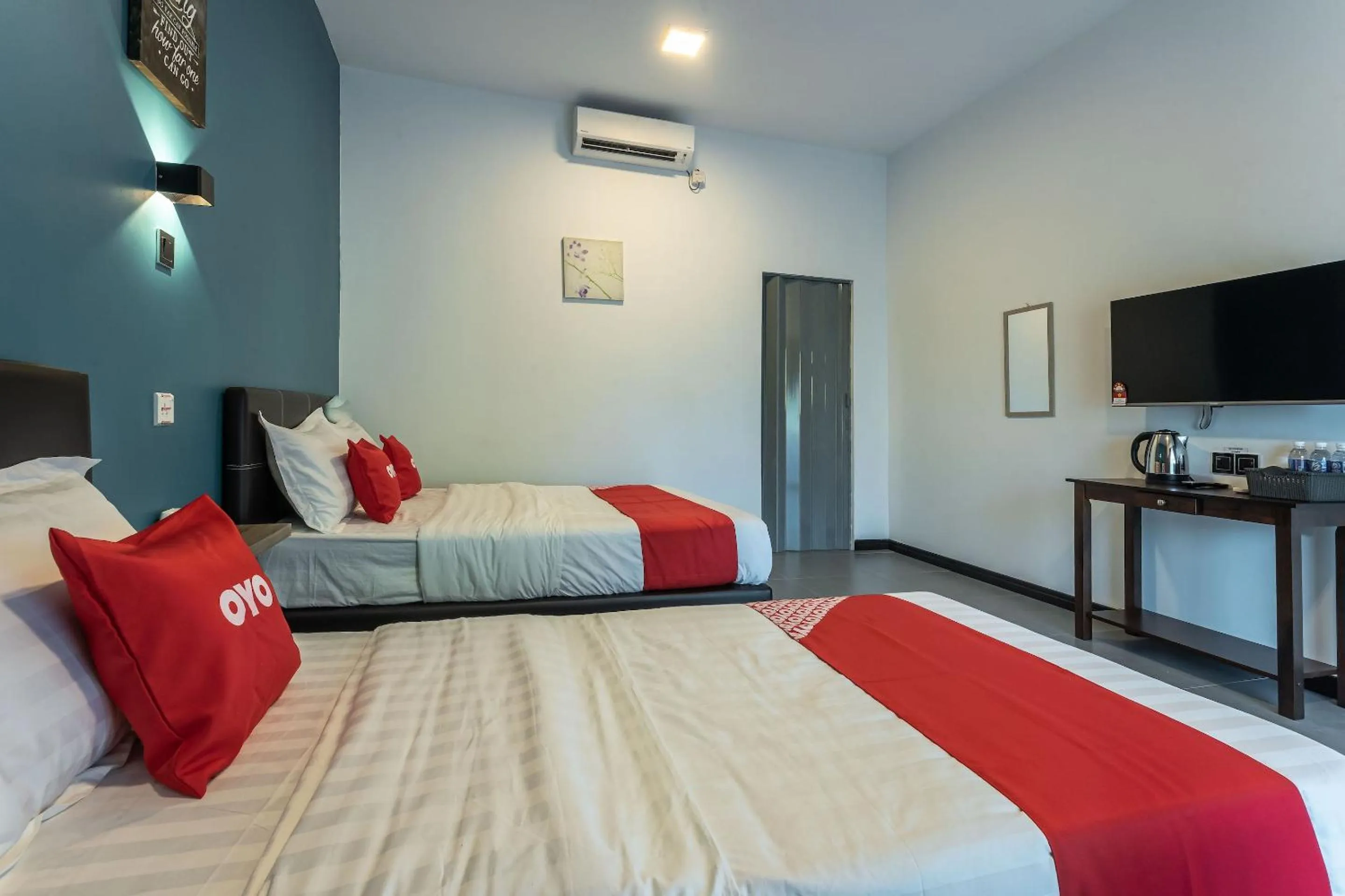 Bedroom in OYO 90149 Pua Family Semporna