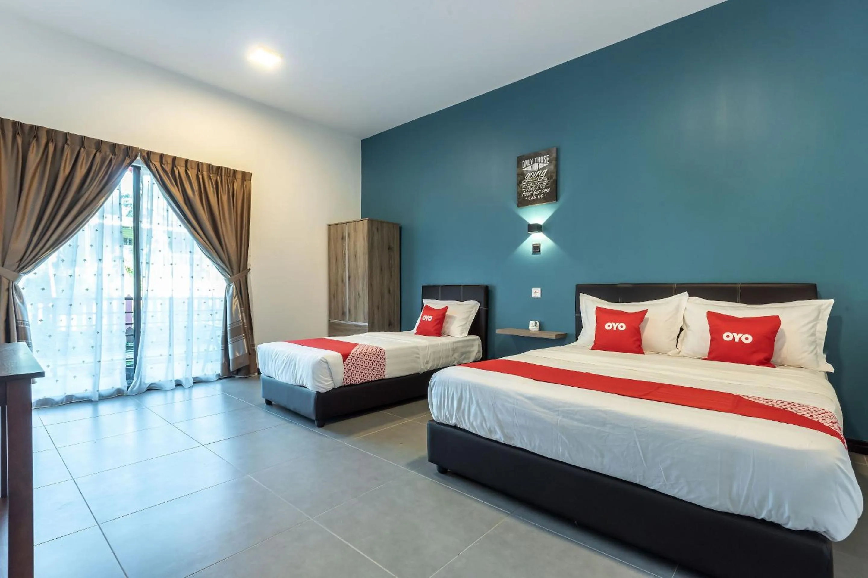 Bedroom in OYO 90149 Pua Family Semporna