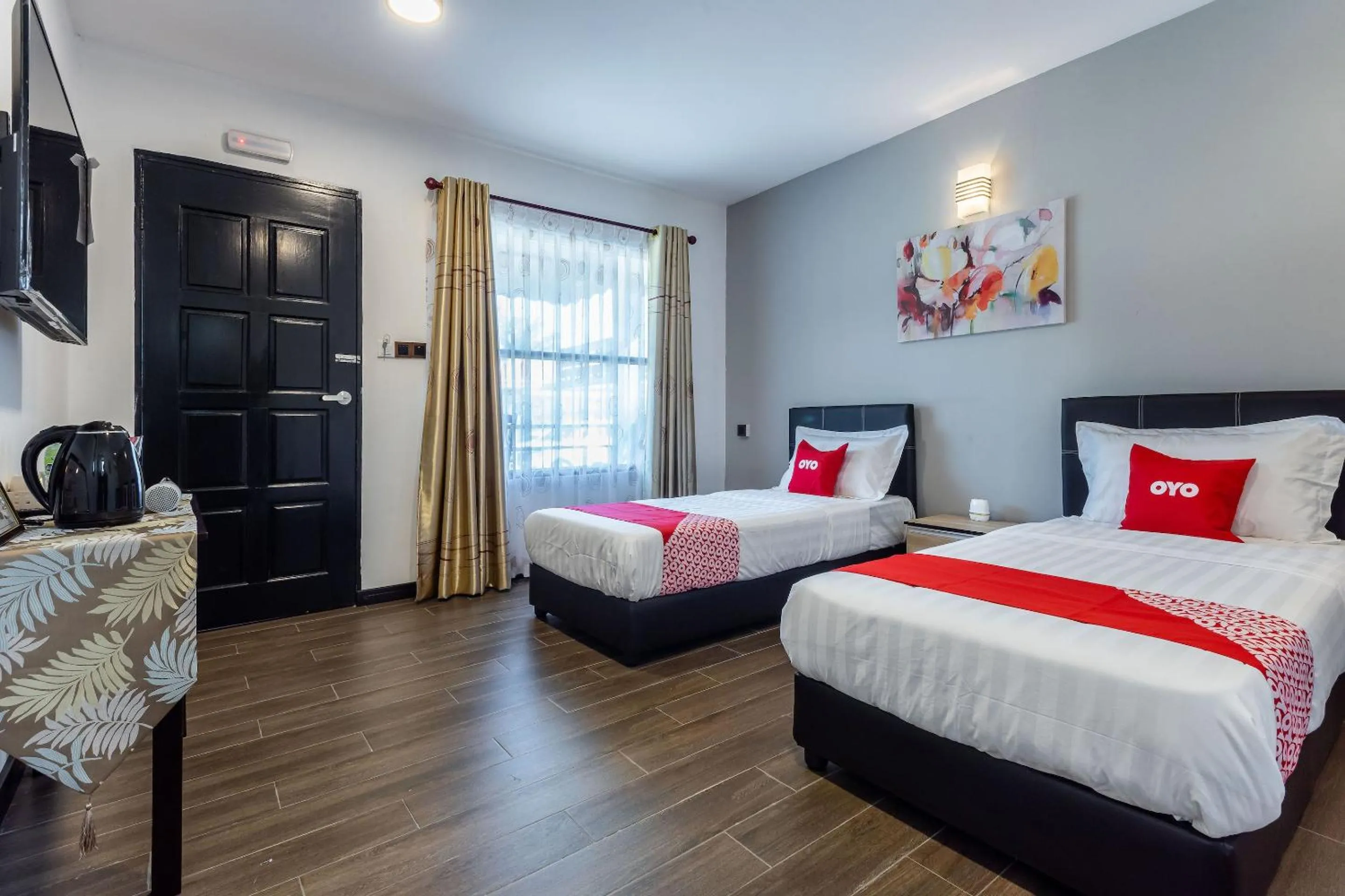 Bedroom in OYO 90149 Pua Family Semporna