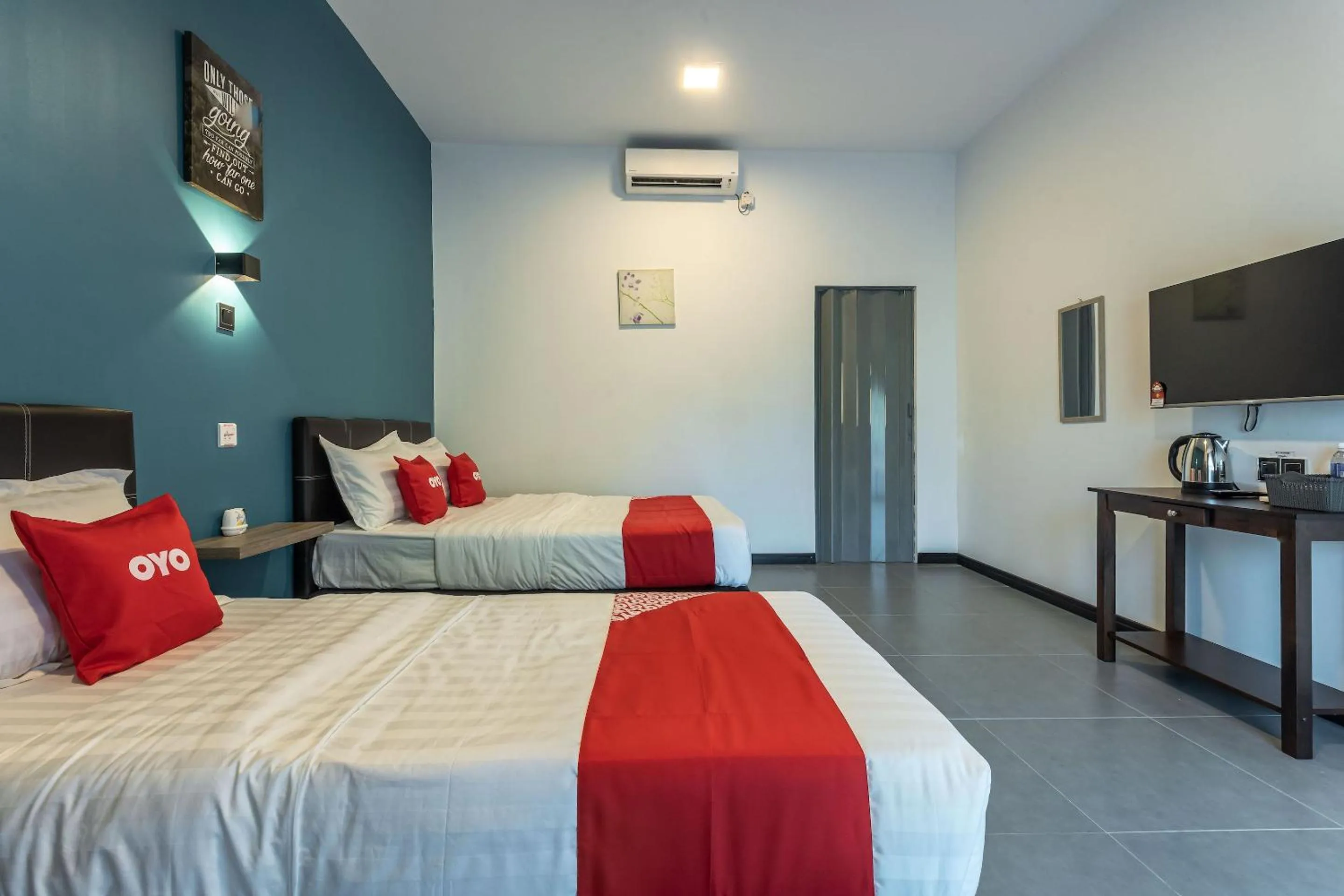 Bedroom in OYO 90149 Pua Family Semporna