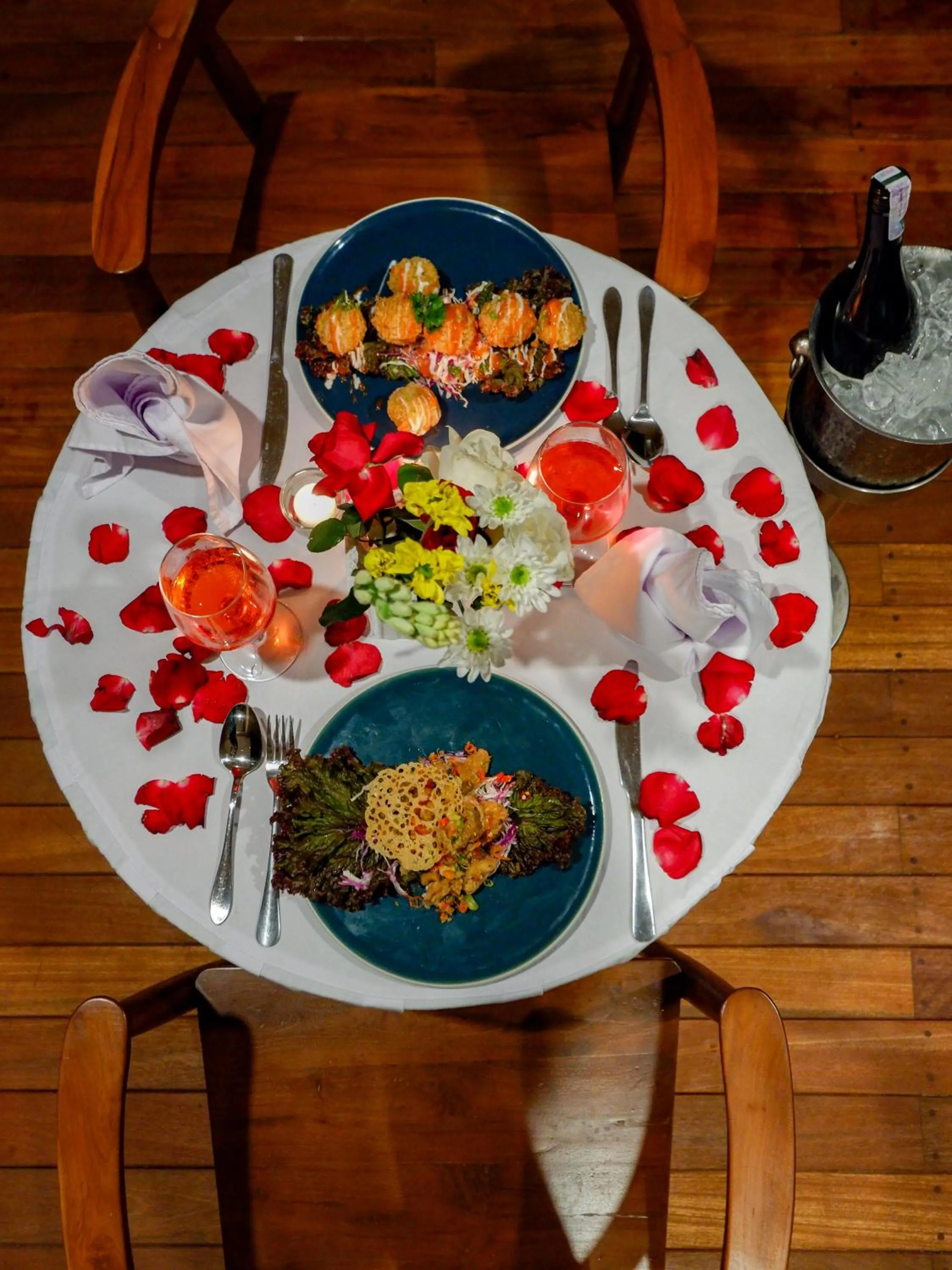 Dinner in Sampatti Villas