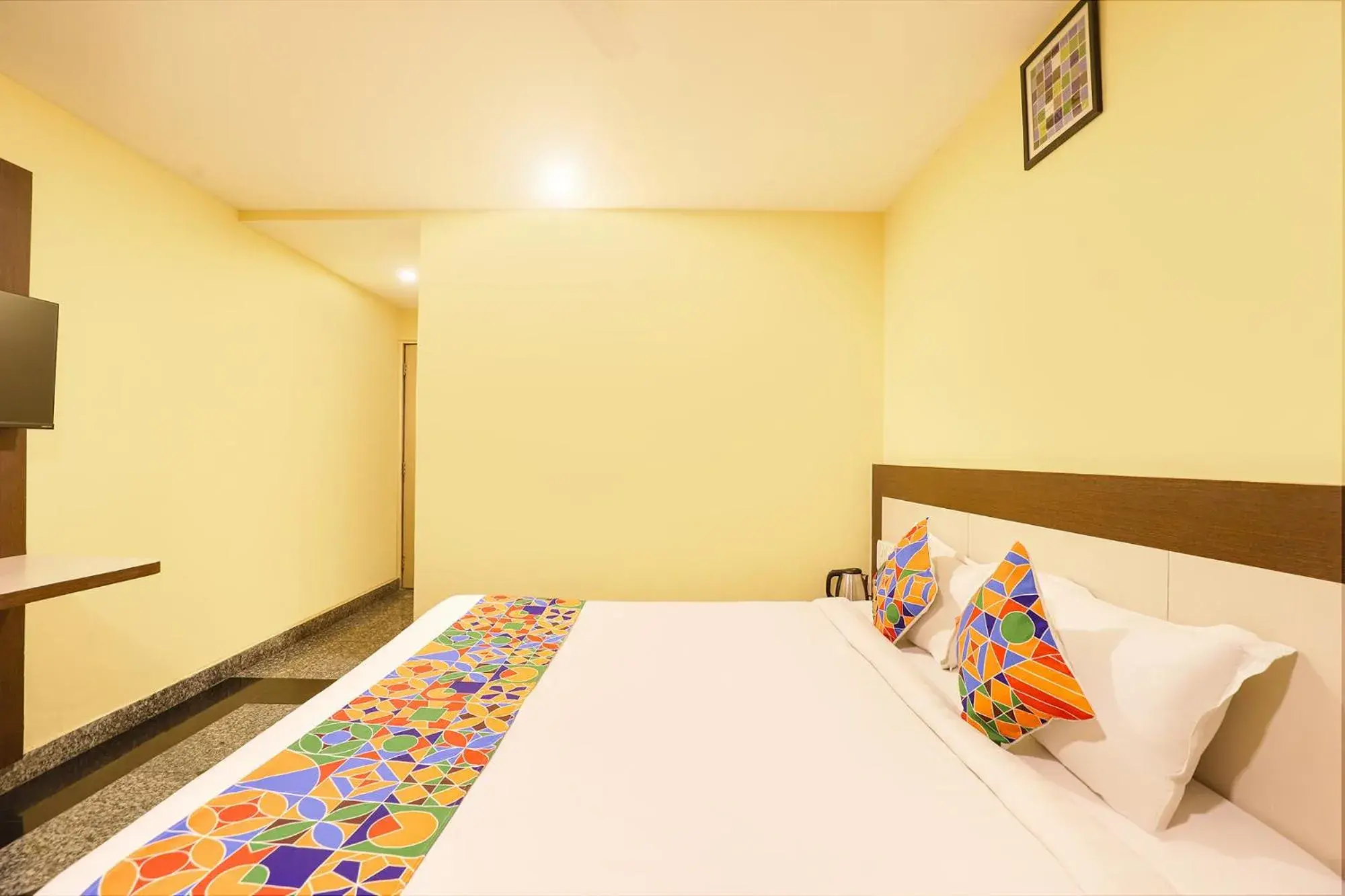 Bed in FabHotel Chamiers Park - Nandanam Bed in FabHotel Chamiers Park - Nandanam