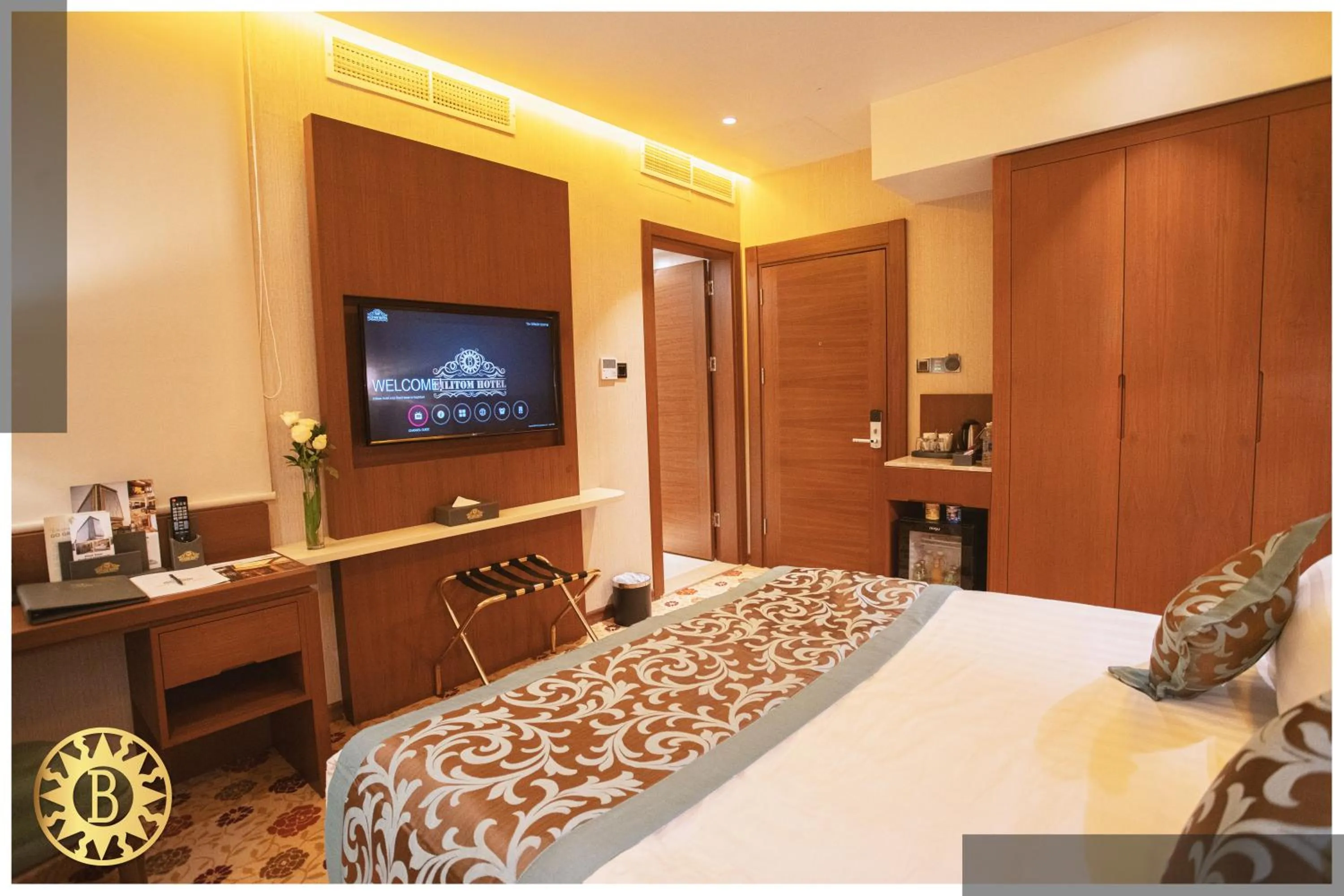 Photo of the whole room, Bed in Bilitom Hotel