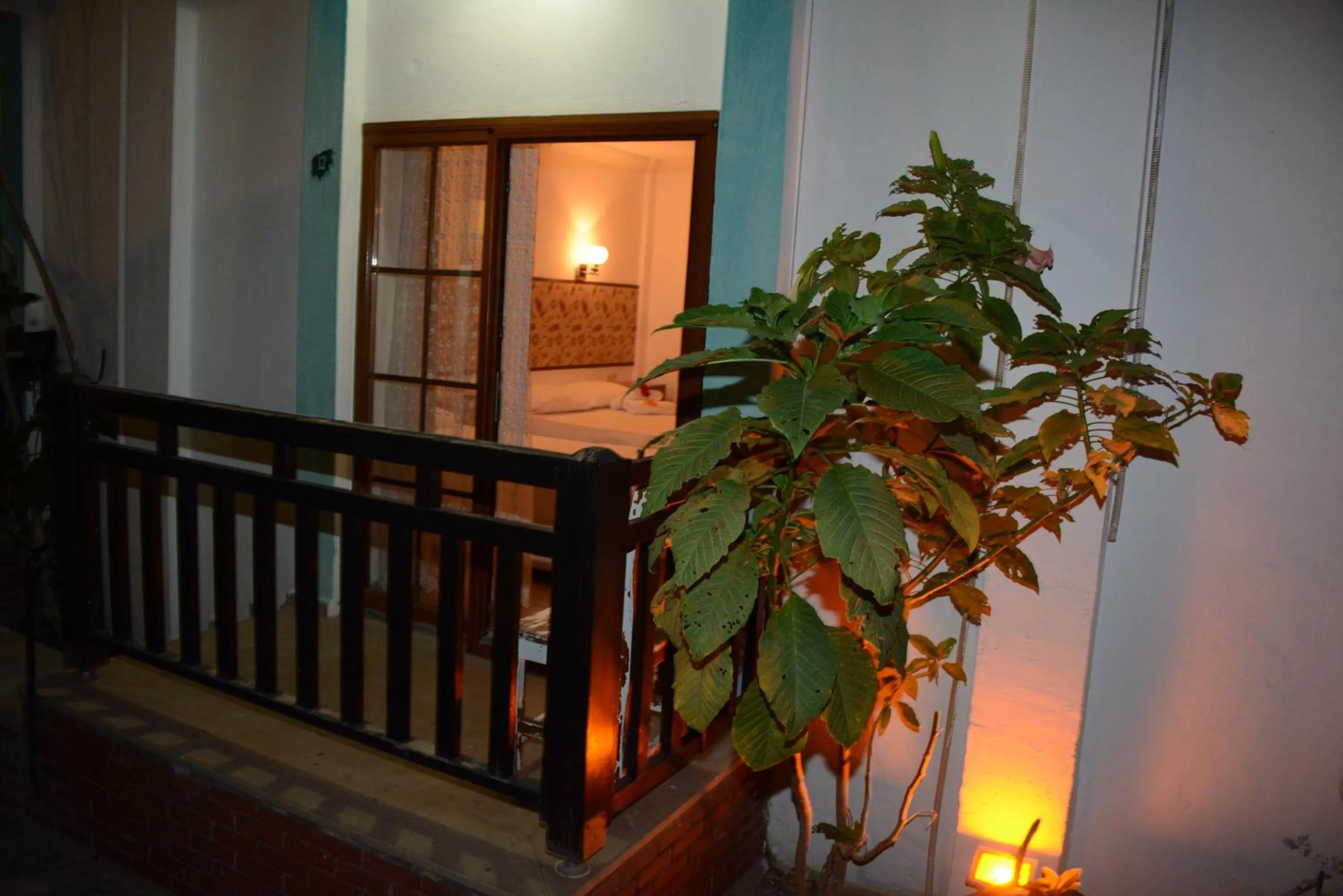 Bed in Manolya Hotel