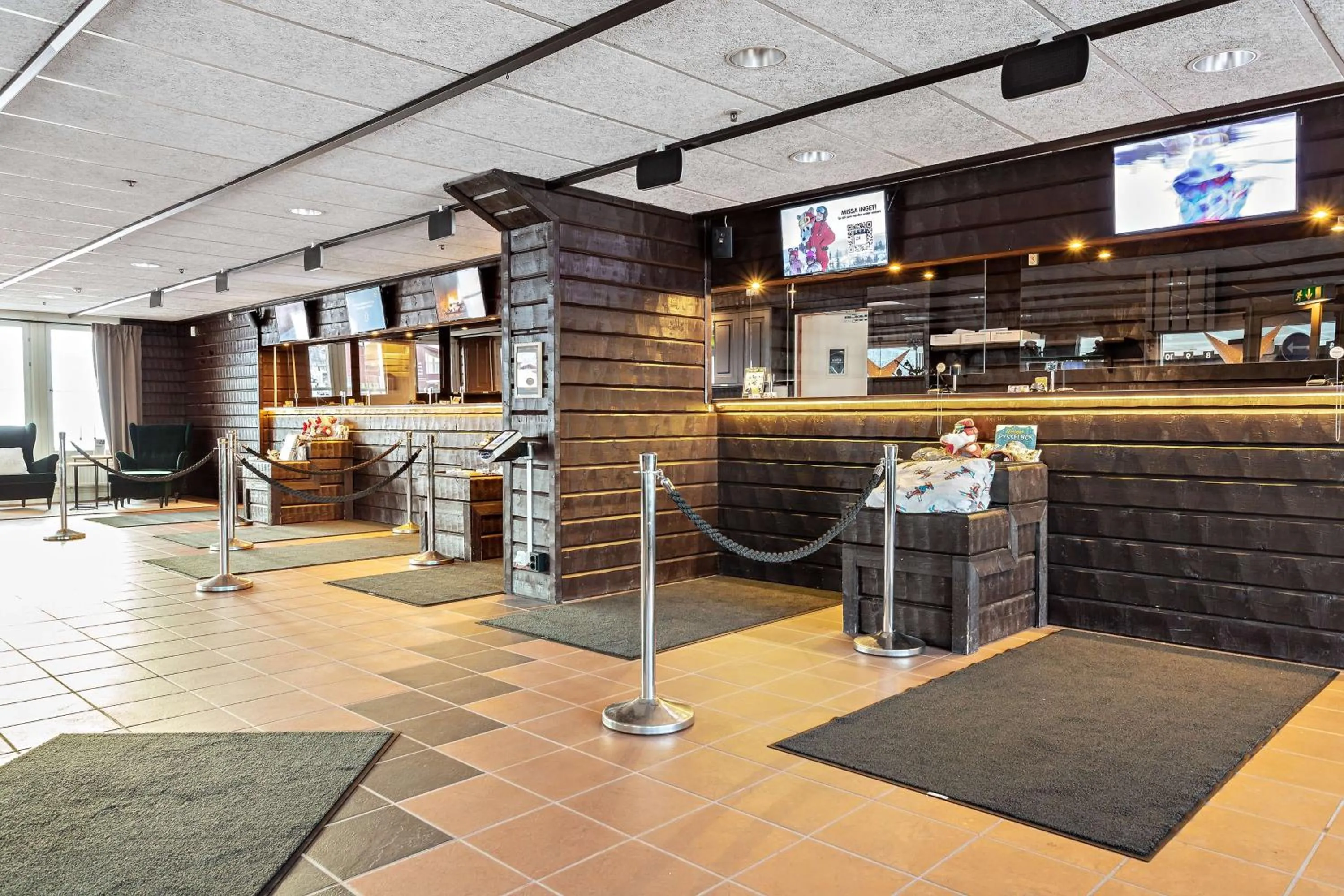 Lobby or reception in Stoten Ski Hotel