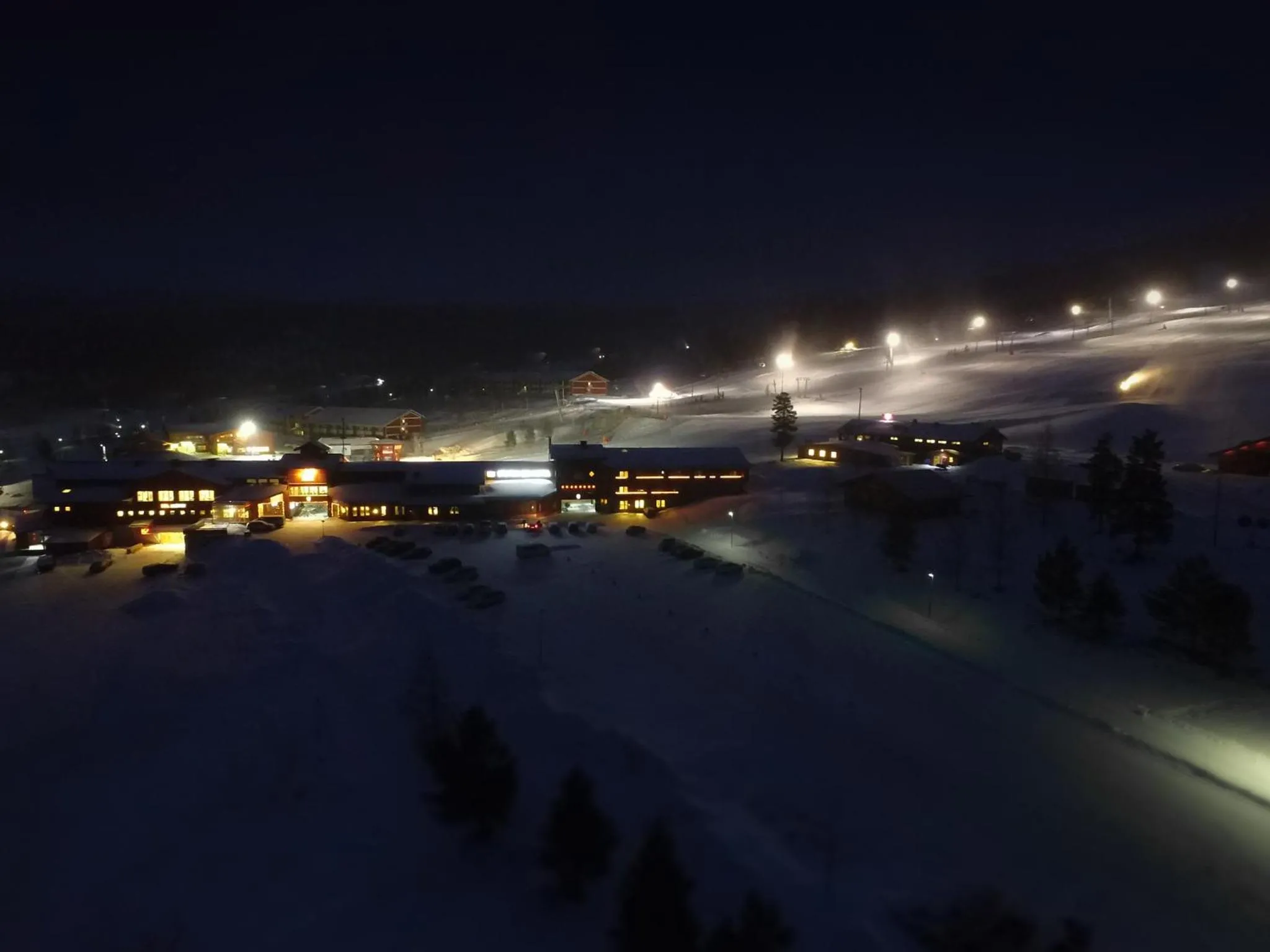 Night in Stoten Ski Hotel
