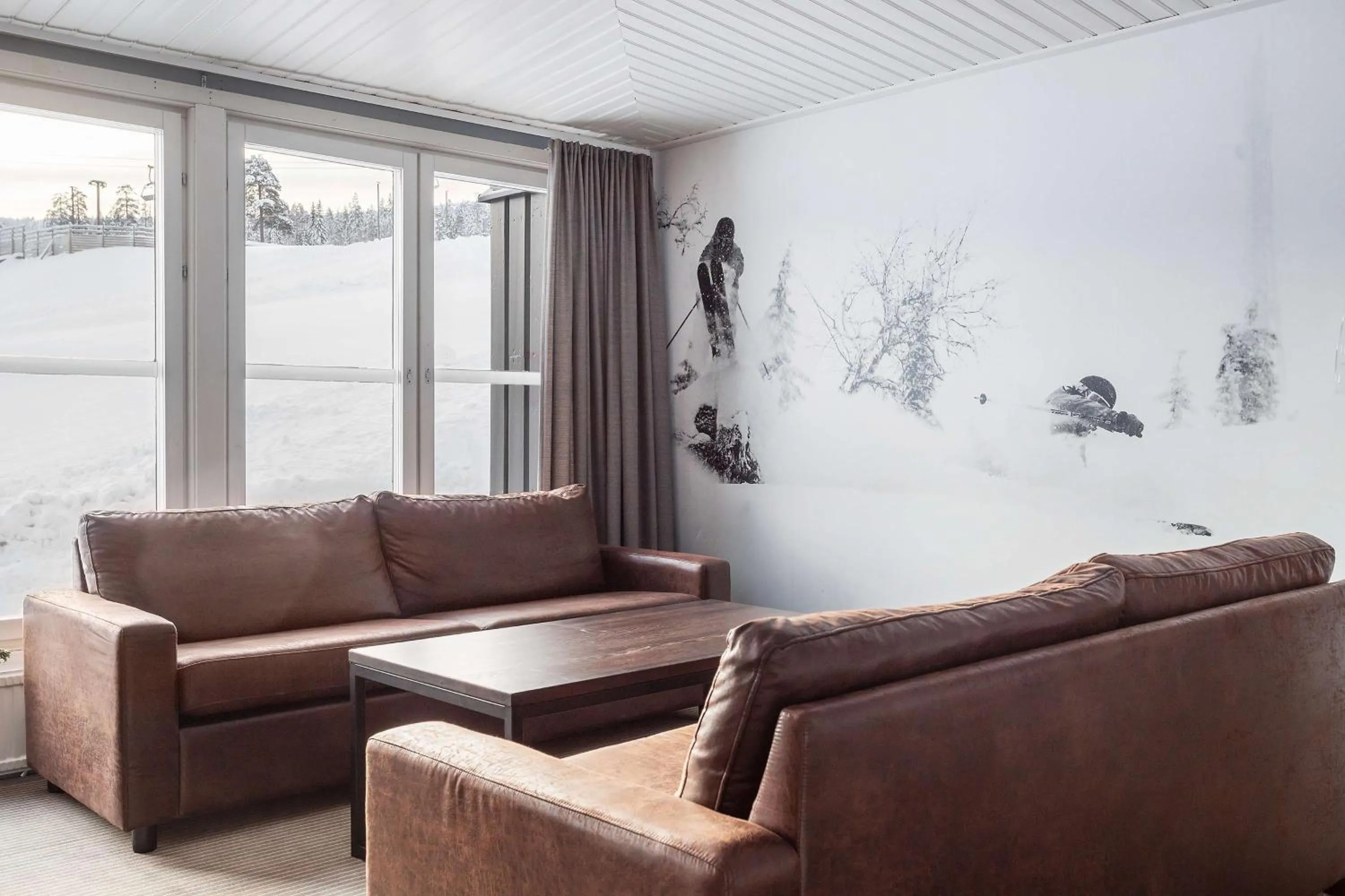 Lobby or reception in Stoten Ski Hotel