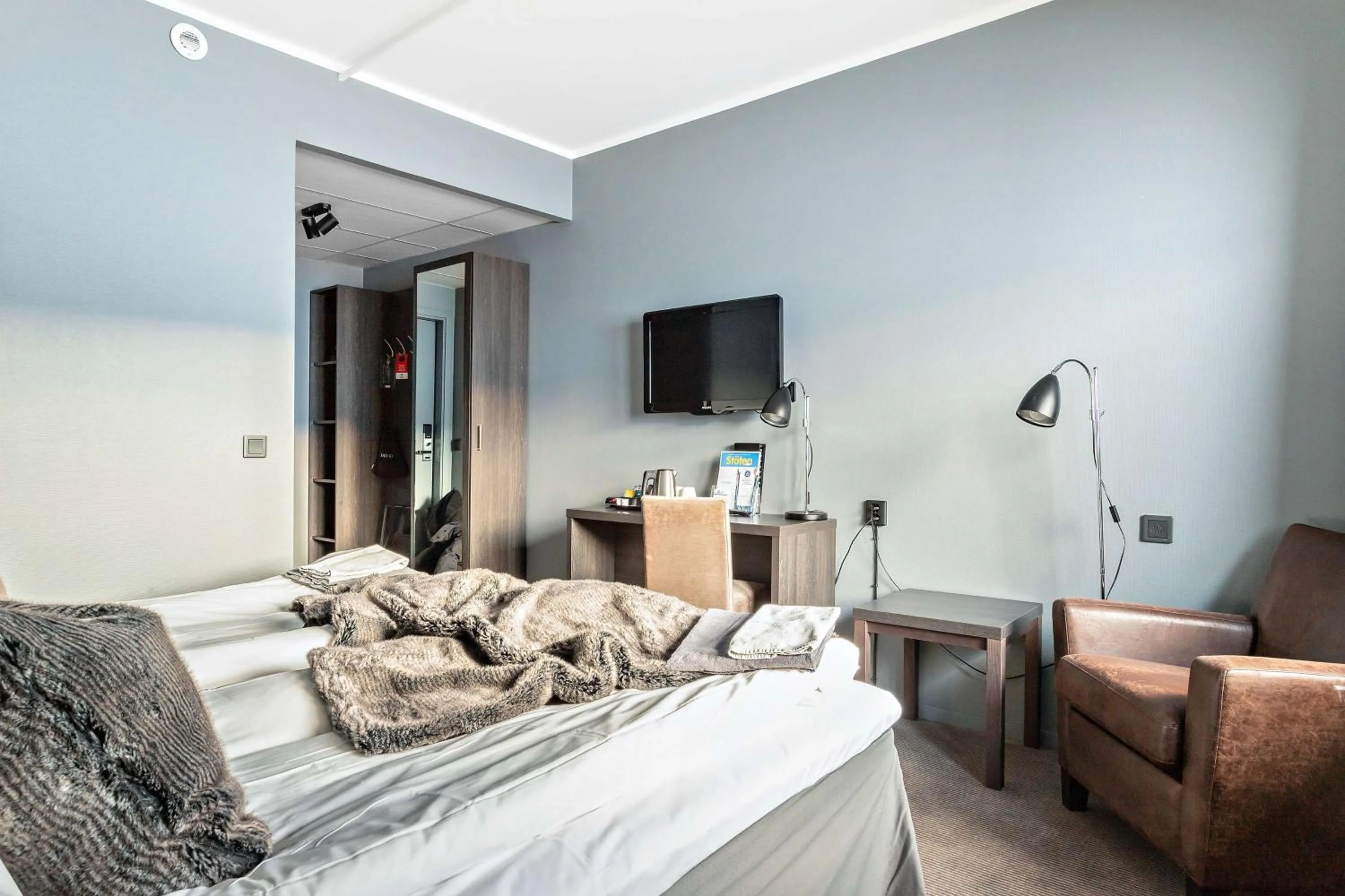Bed in Stoten Ski Hotel