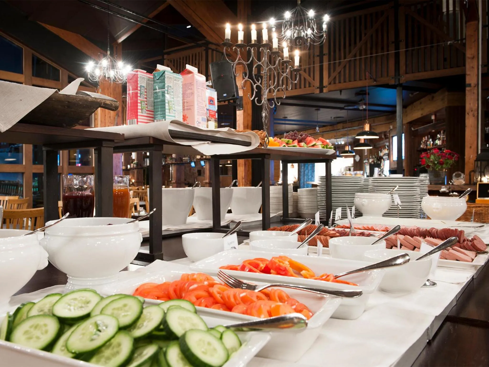 Food and drinks in Stoten Ski Hotel