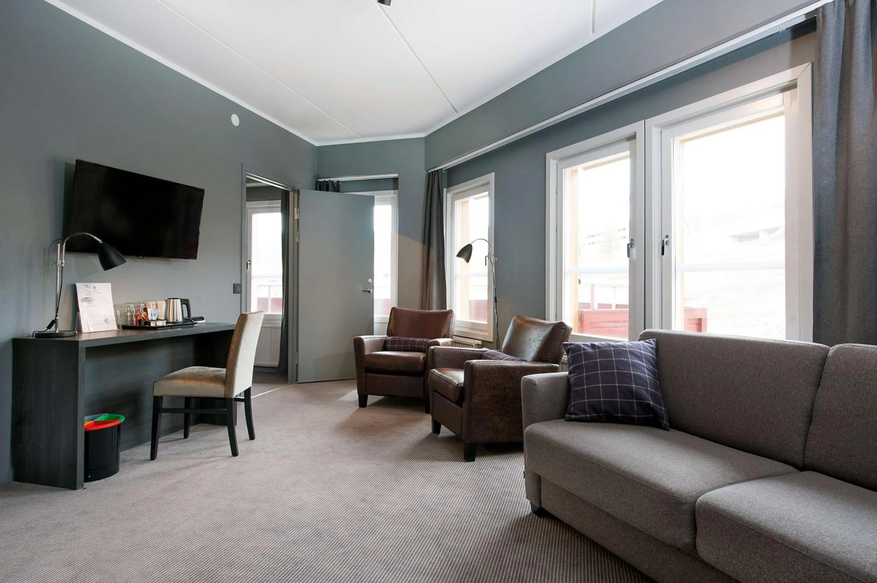 Living room in Stoten Ski Hotel
