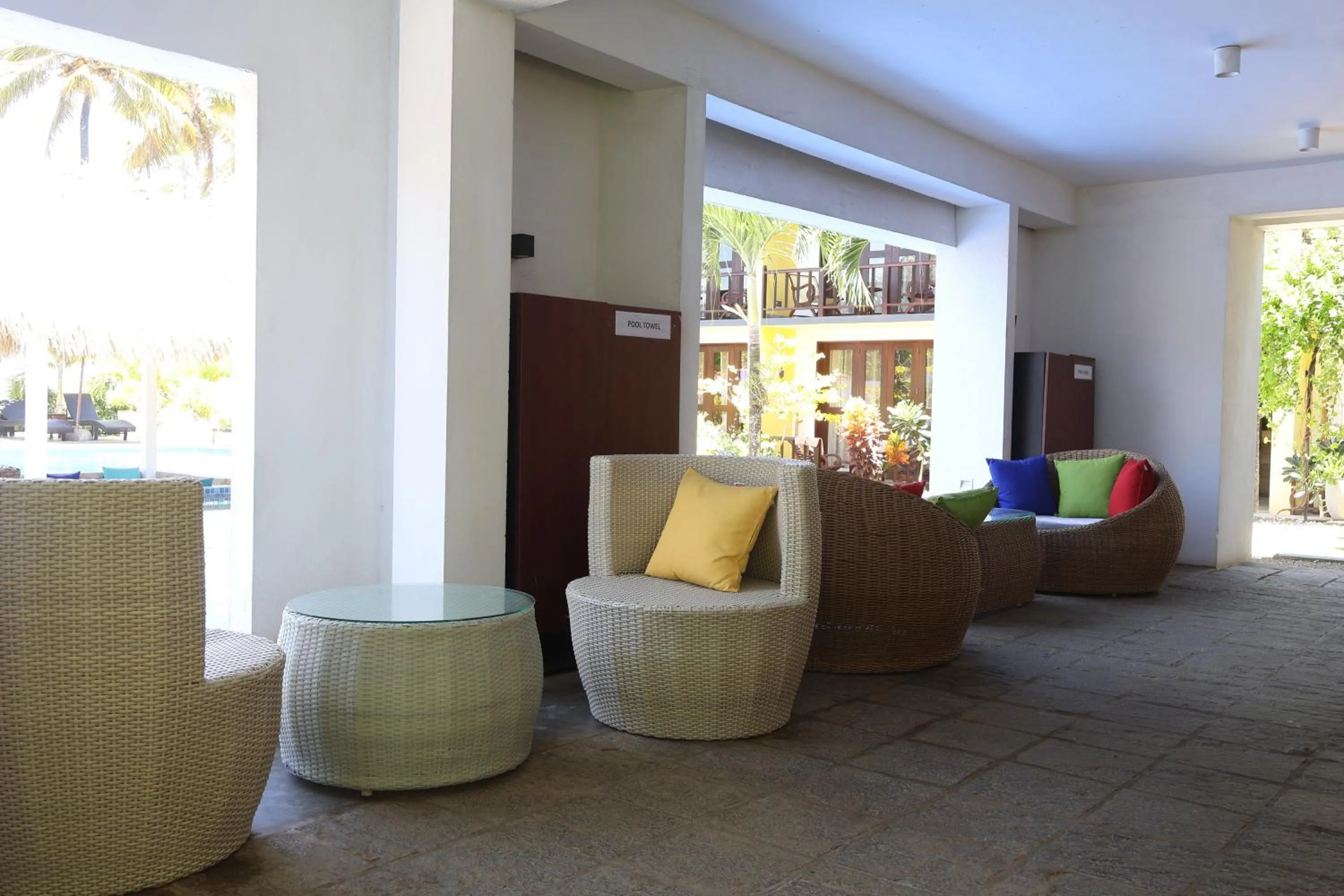 Seating area in Handagedara Resort & Spa