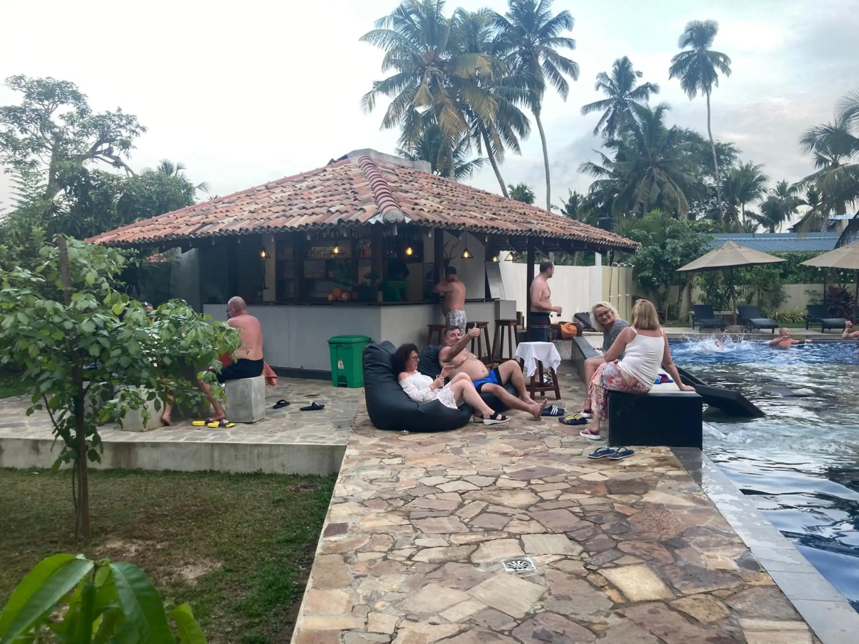 Swimming pool in Handagedara Resort & Spa Swimming pool in Handagedara Resort & Spa