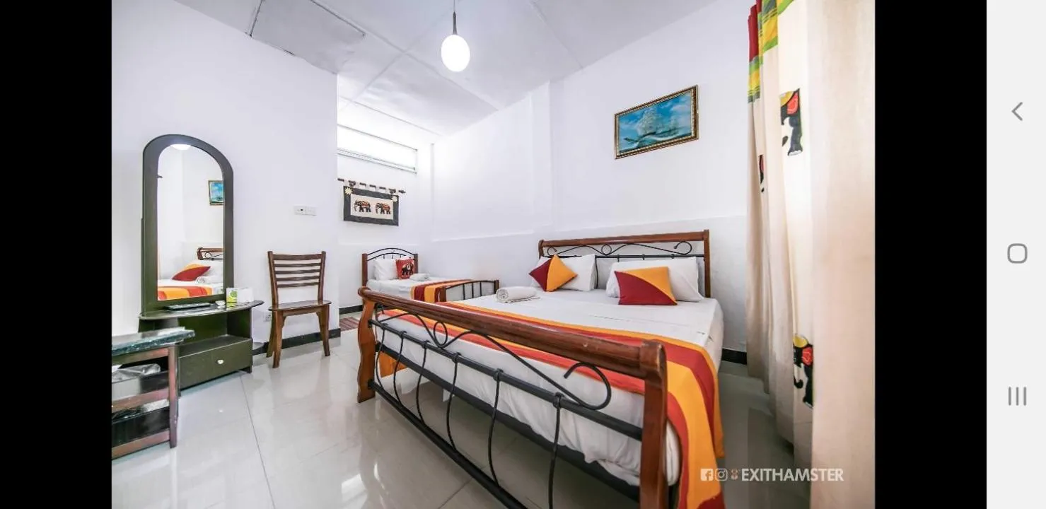 Bed in Charlton Kandy City Rest