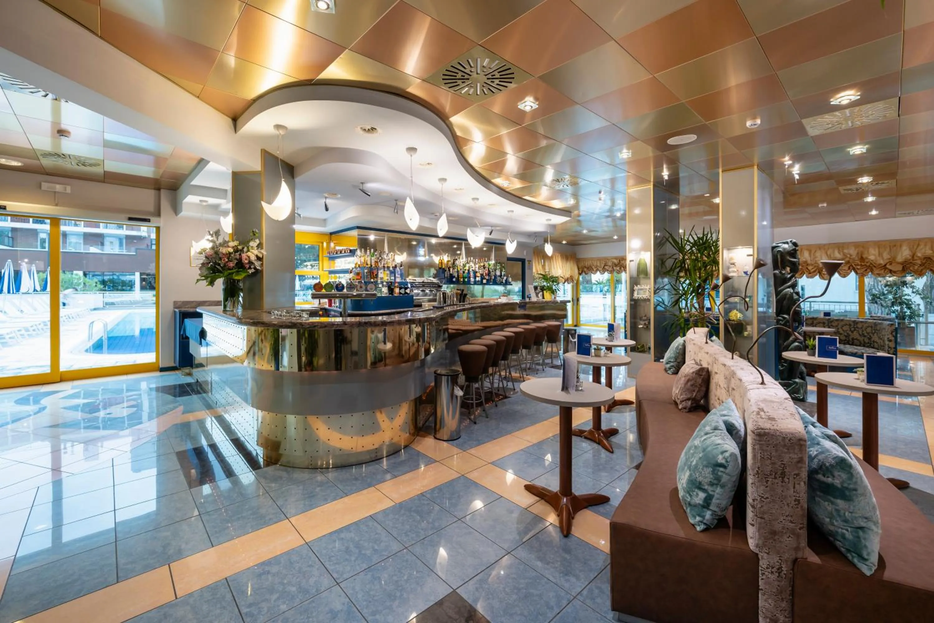 Lounge or bar in Hotel Luna