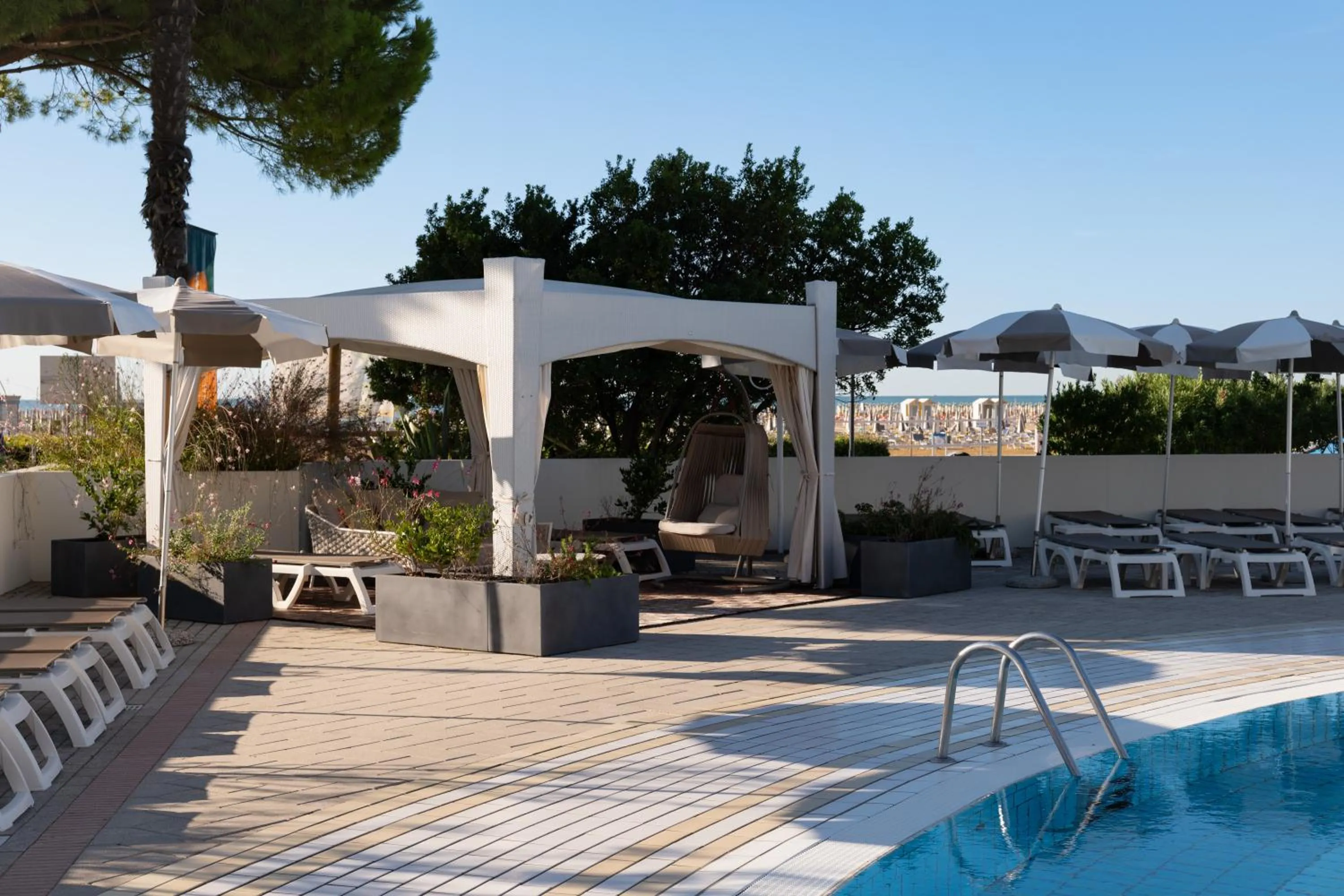 Swimming pool in Aparthotel Imperial